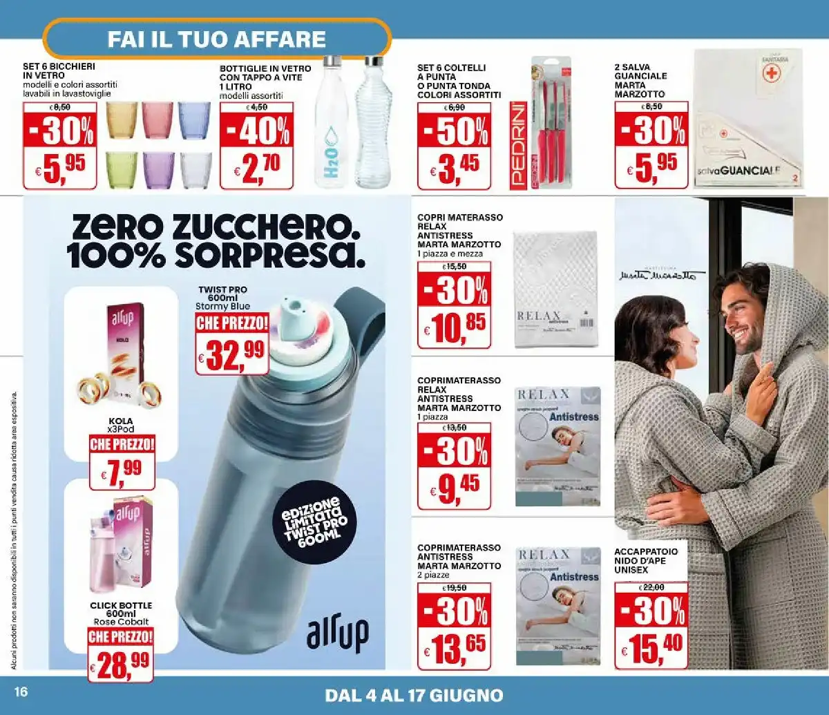Dal 4 Giugno