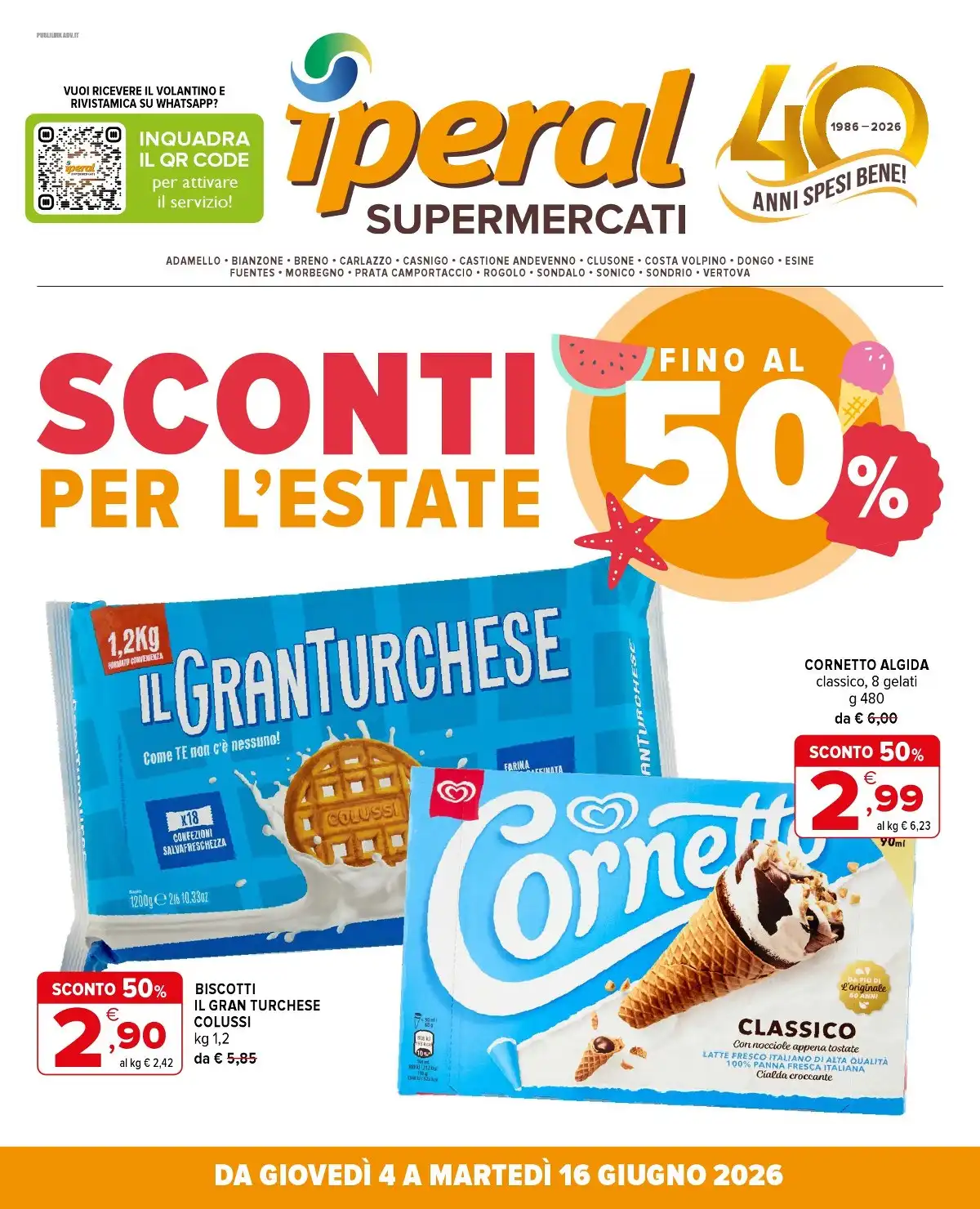 Volantino Iperal Nuovo Dal 18 Giugno Al 1 Luglio 2026 Anteprima - Immagine 1 Dal 4 Giugno