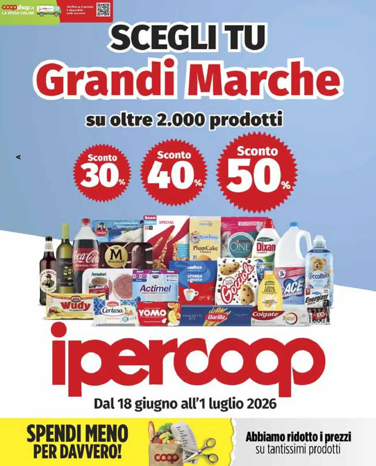 Volantino Ipercoop Nuovo Dal 2 Luglio Al 15 Luglio 2026 Anteprima - Immagine 1 İpercoop
