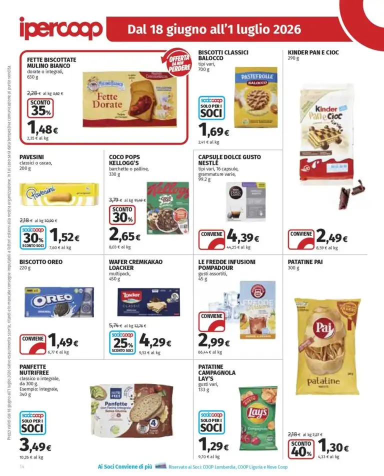 Volantino Ipercoop Nuovo Dal 2 Luglio Al 15 Luglio 2026 Anteprima - Immagine 4 İpercoop