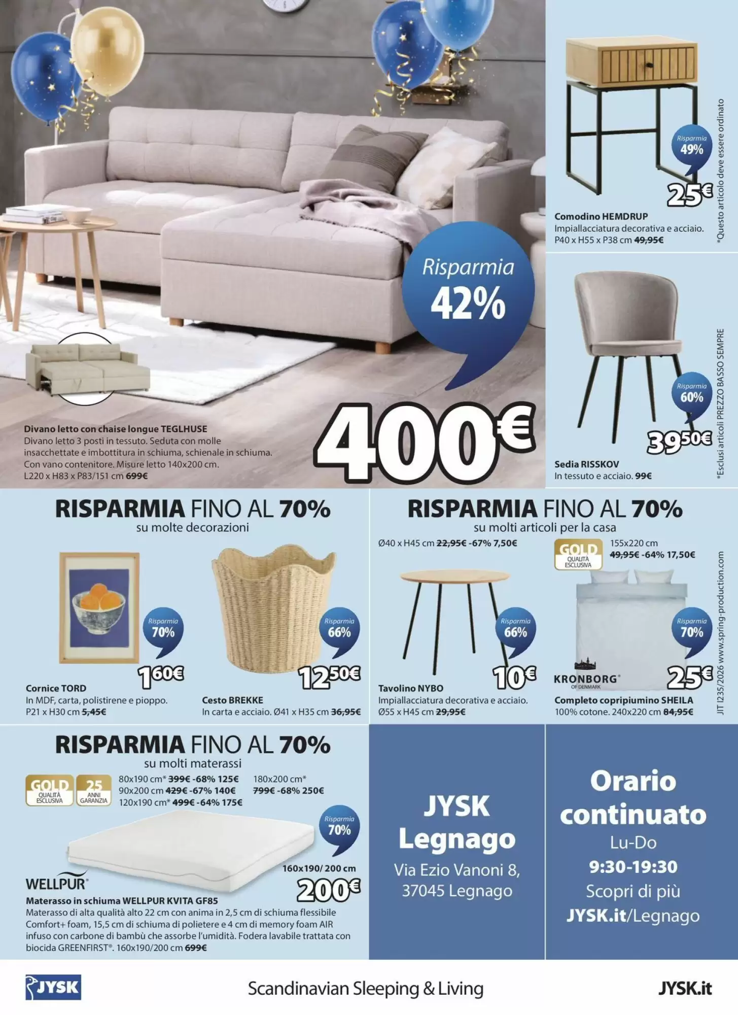 Dal 31 Luglio