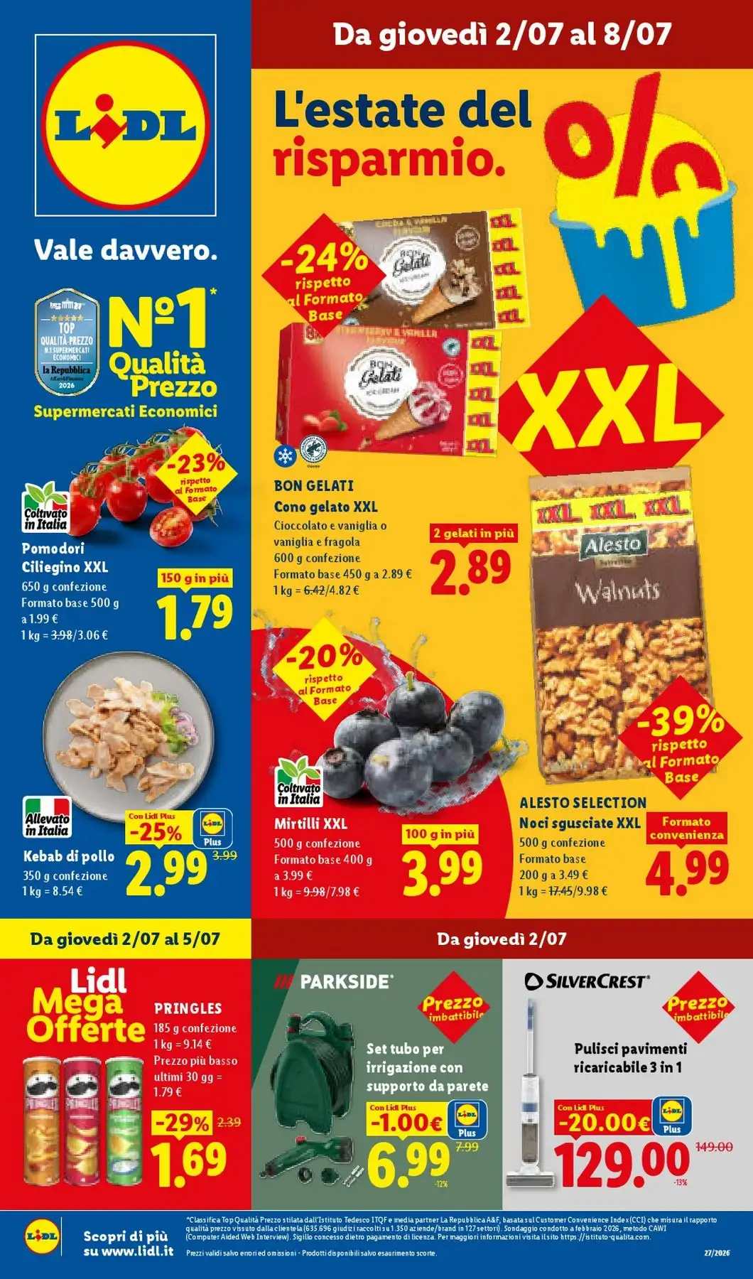 Volantino Lidl Nuovo Dal 2 Luglio Al 8 Luglio 2026 Anteprima - Immagine 1 Dal 2 Luglio