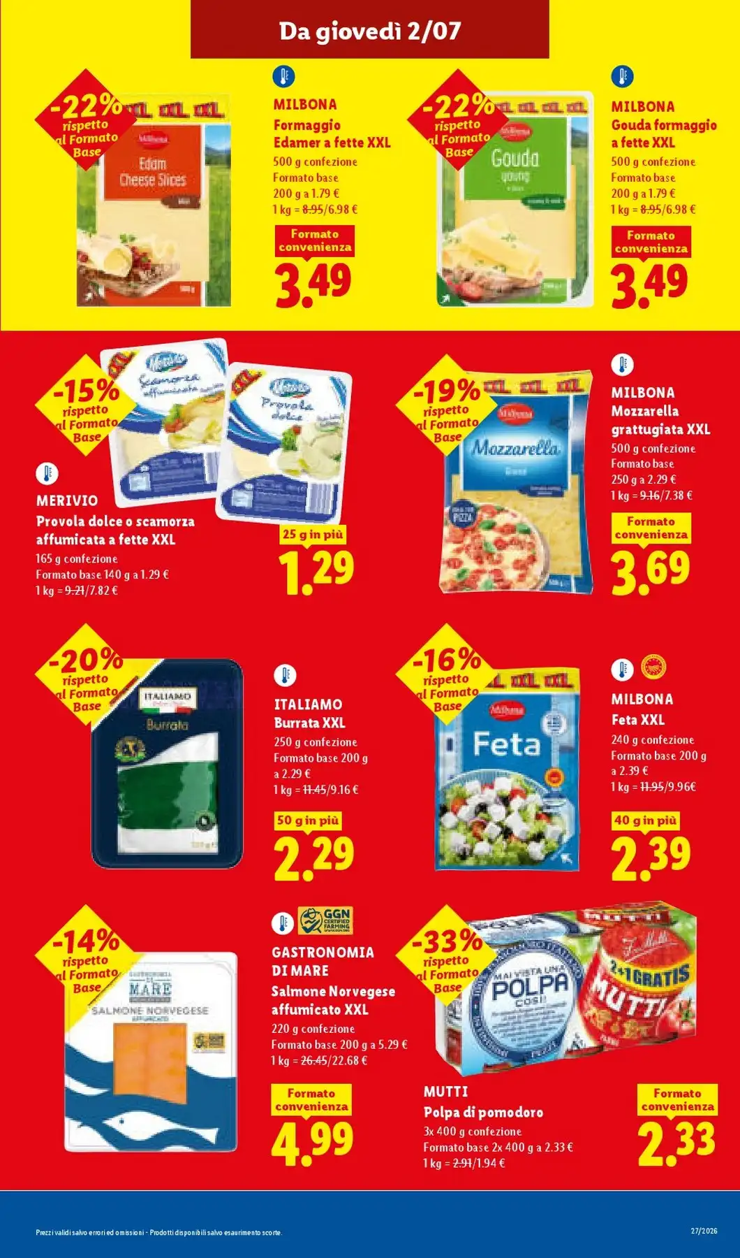 Volantino Lidl Nuovo Dal 2 Luglio Al 8 Luglio 2026 Anteprima - Immagine 1 Dal 2 Luglio