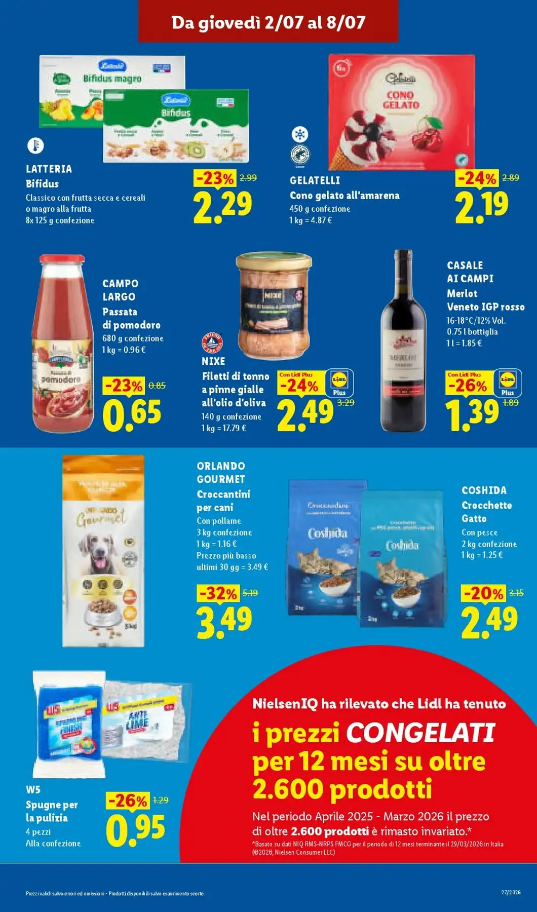 Dal 2 Luglio