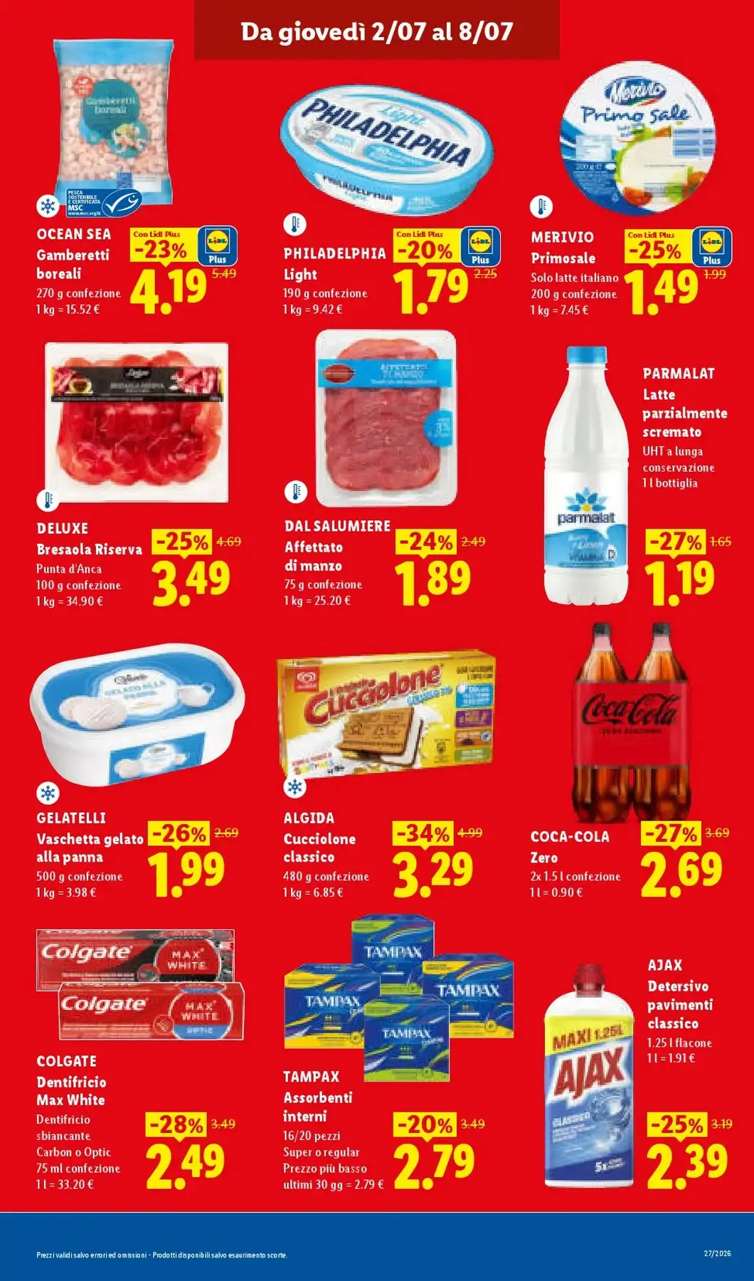 Volantino Lidl Nuovo Dal 2 Luglio Al 8 Luglio 2026 Anteprima - Immagine 1 Dal 2 Luglio