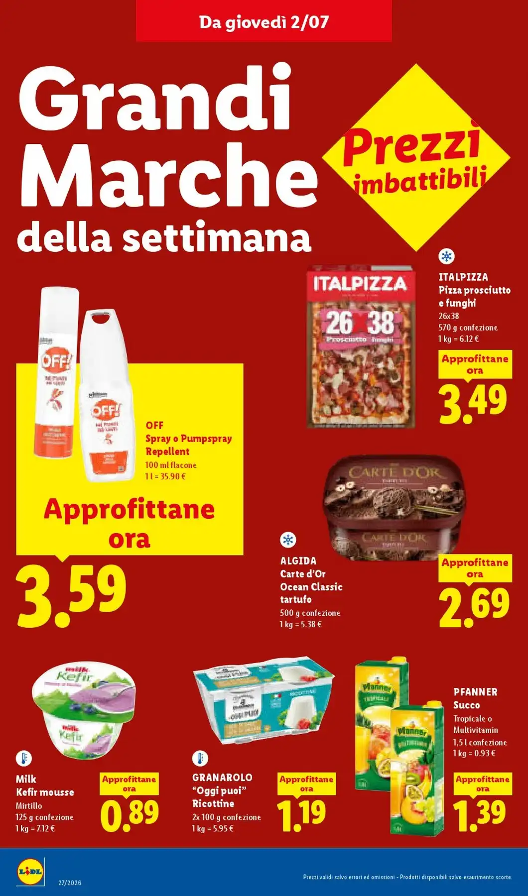 Volantino Lidl Nuovo Dal 2 Luglio Al 8 Luglio 2026 Anteprima - Immagine 2 Dal 2 Luglio