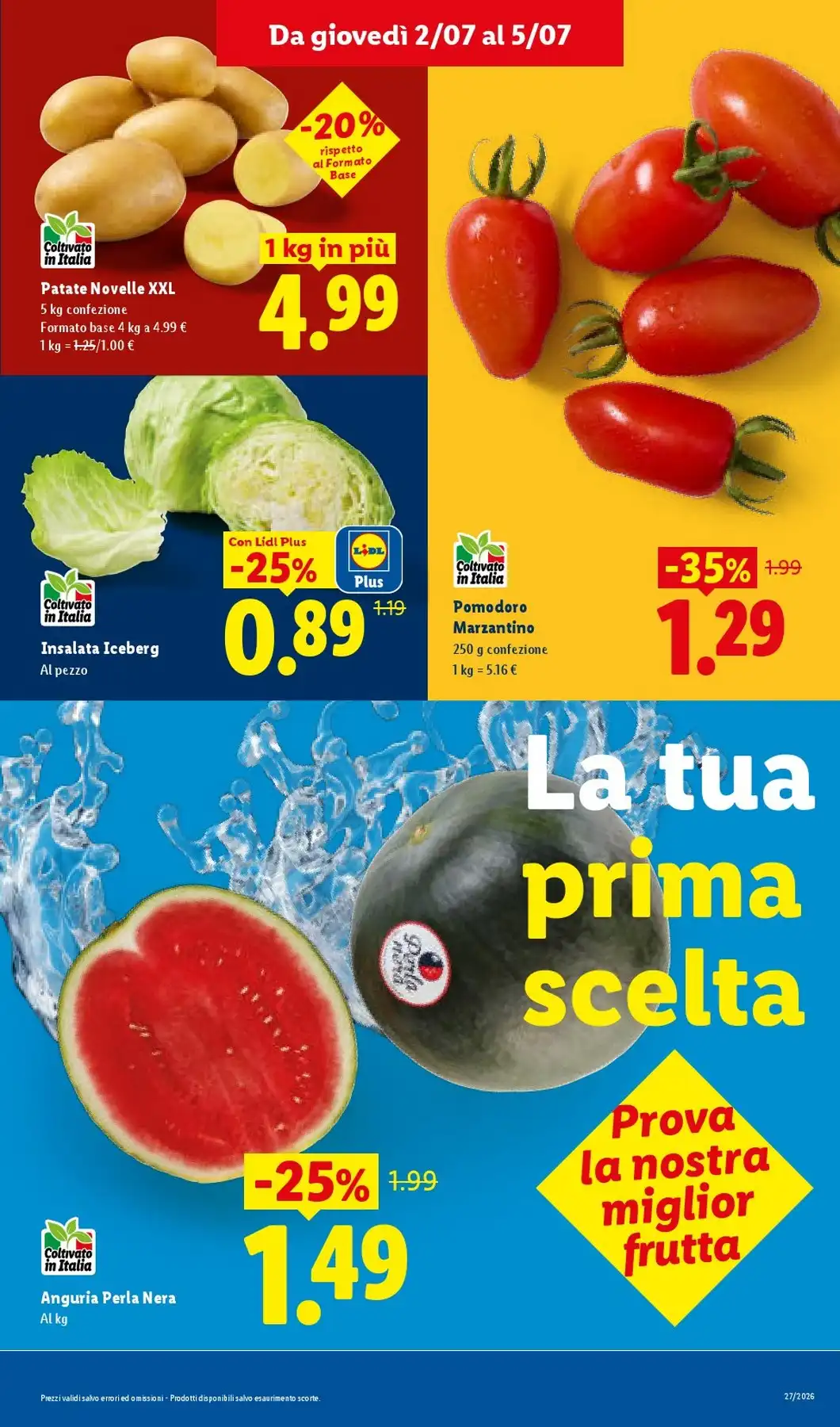 Volantino Lidl Nuovo Dal 2 Luglio Al 8 Luglio 2026 Anteprima - Immagine 3 Dal 2 Luglio
