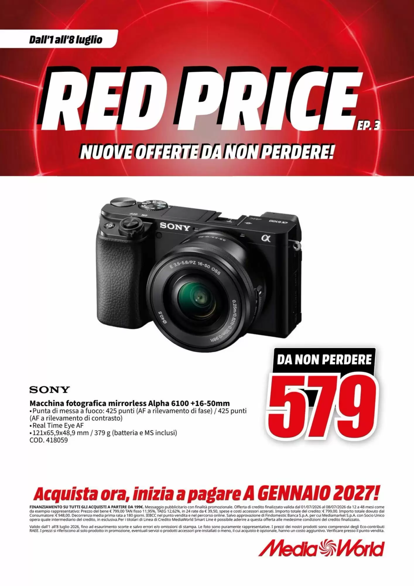 Volantino Mediaworld Dal 1 Luglio Al 8 Luglio 2026 Anteprima - Immagine 3 Dal 1 Luglio