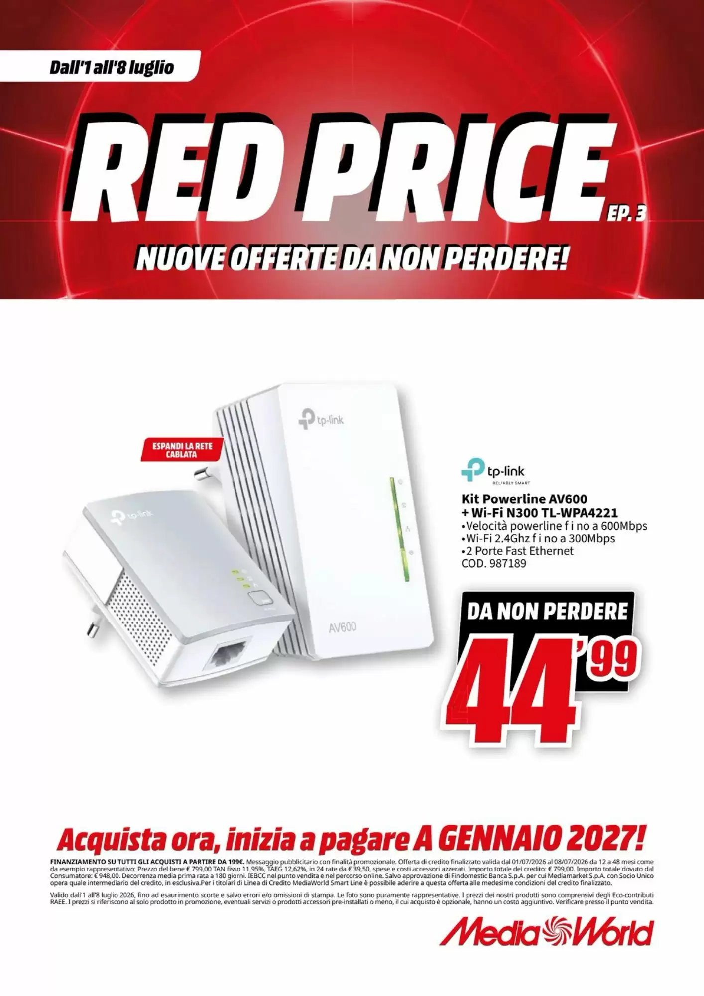 Volantino Mediaworld Dal 1 Luglio Al 8 Luglio 2026 Anteprima - Immagine 4 Dal 1 Luglio