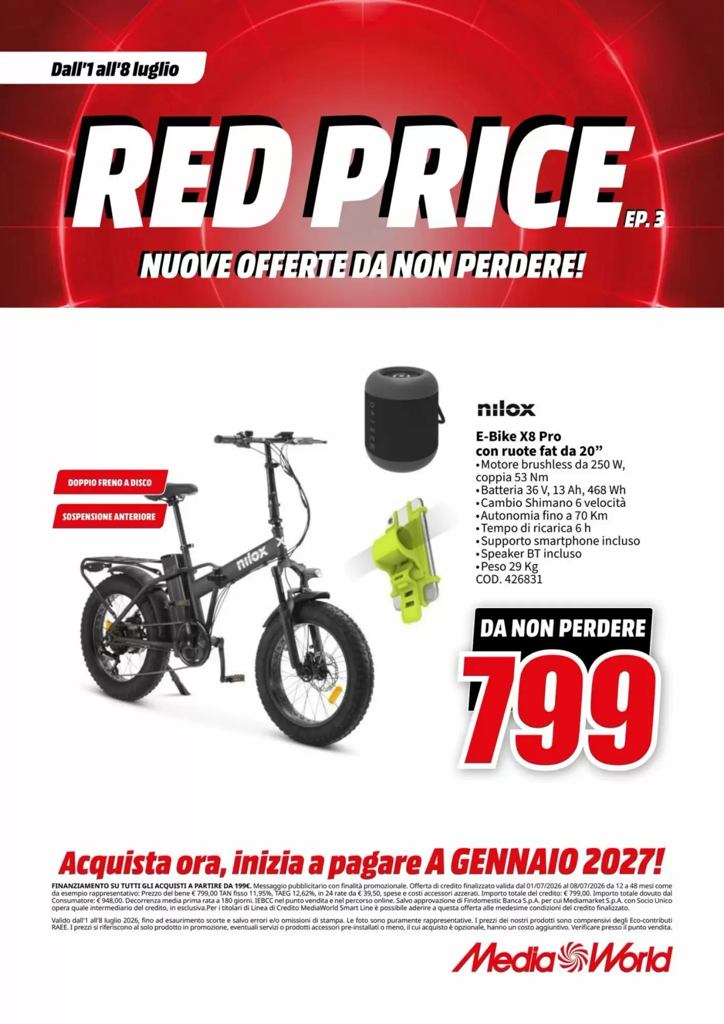 Volantino Mediaworld Dal 1 Luglio Al 8 Luglio 2026 Anteprima - Immagine 3 Dal 1 Luglio