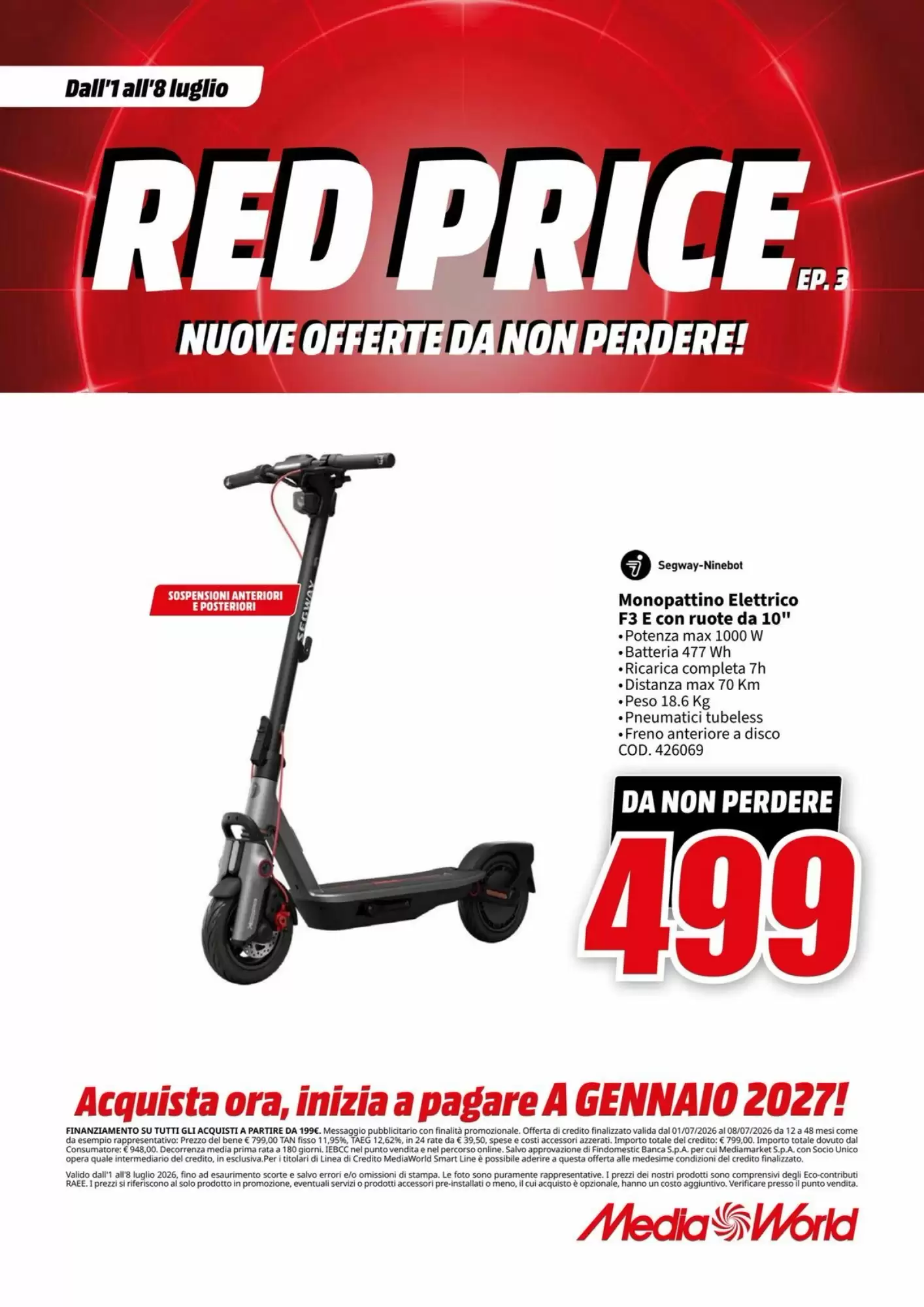 Volantino Mediaworld Dal 1 Luglio Al 8 Luglio 2026 Anteprima - Immagine 4 Dal 1 Luglio