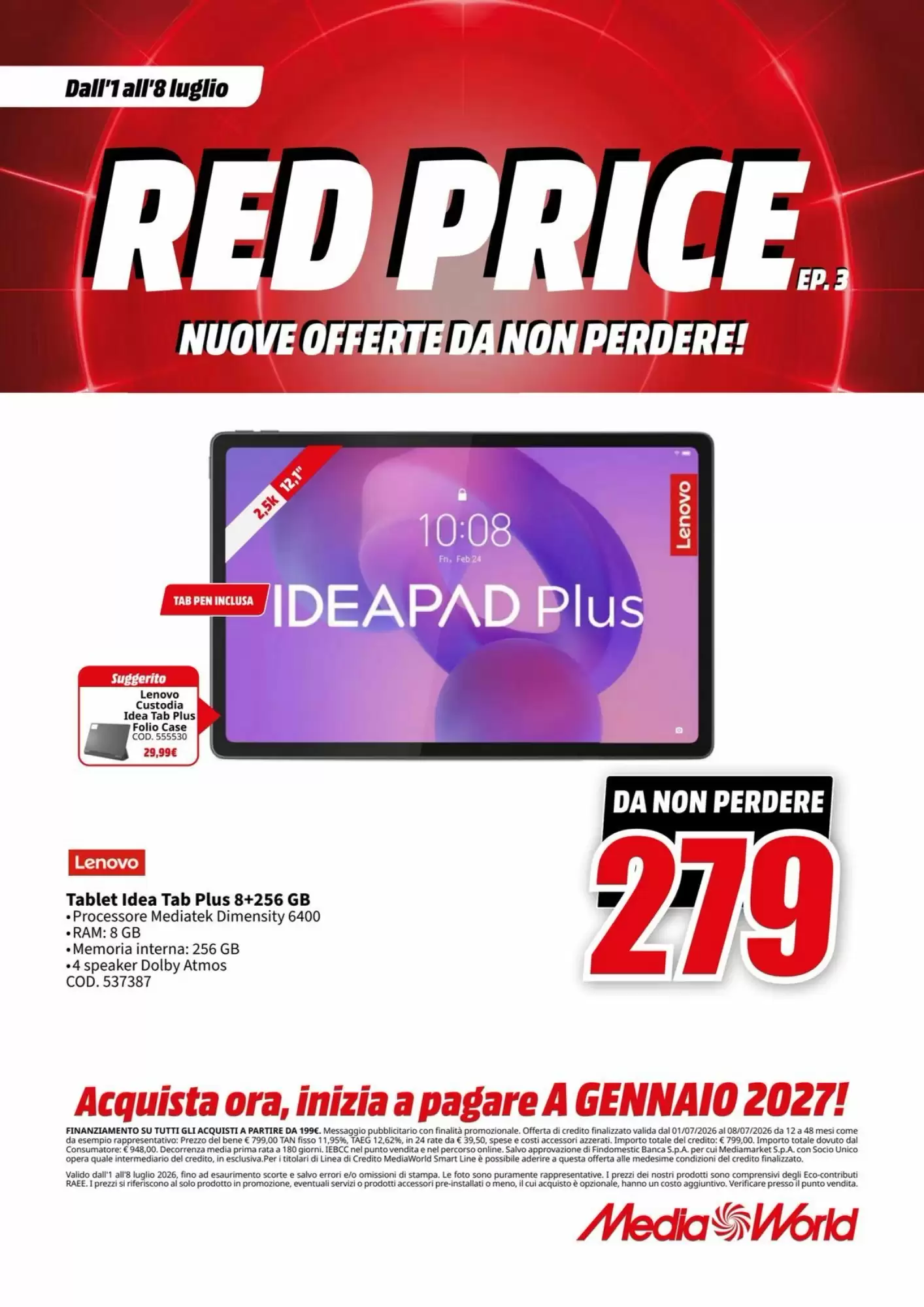 Dal 1 Luglio