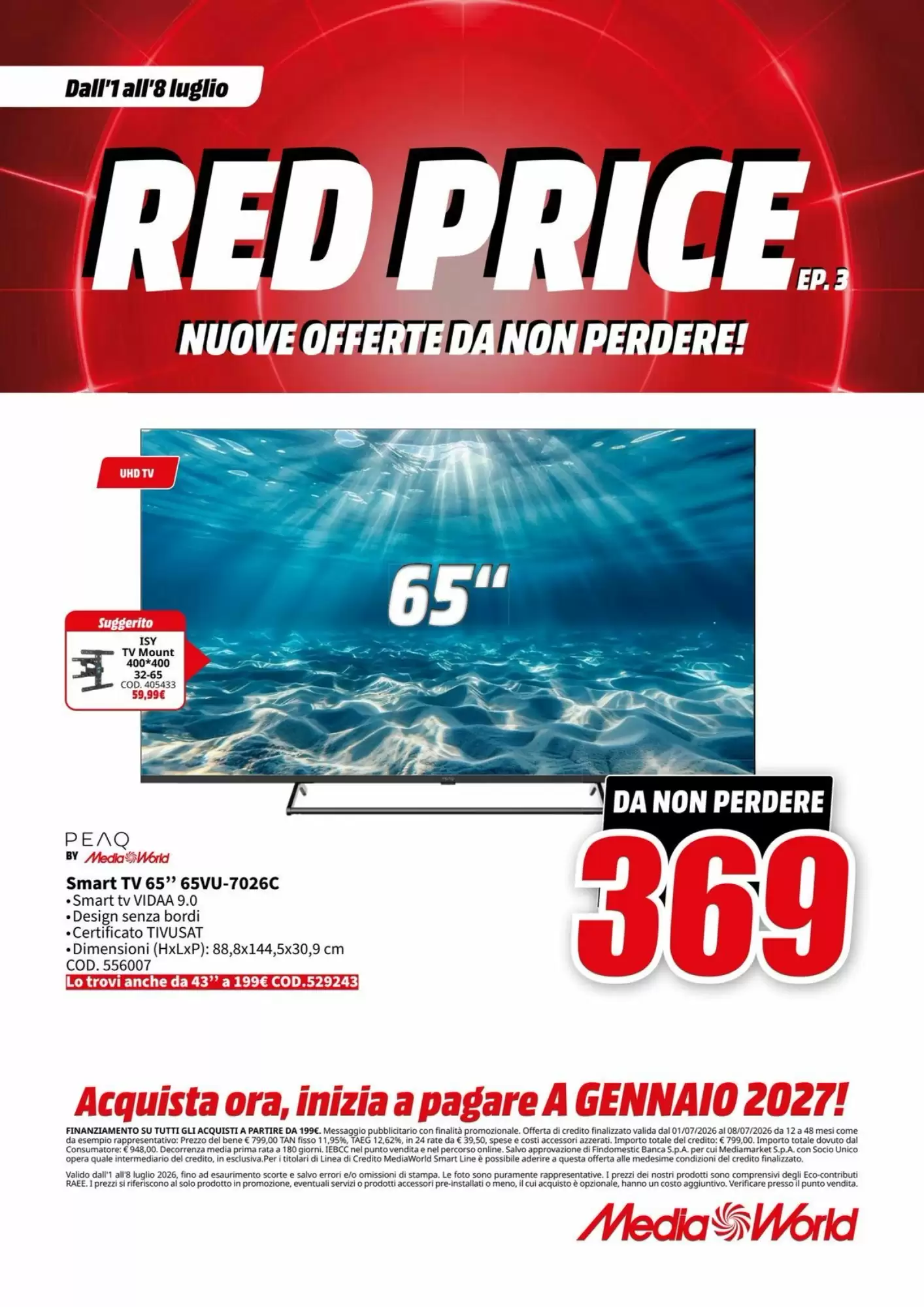 Dal 1 Luglio