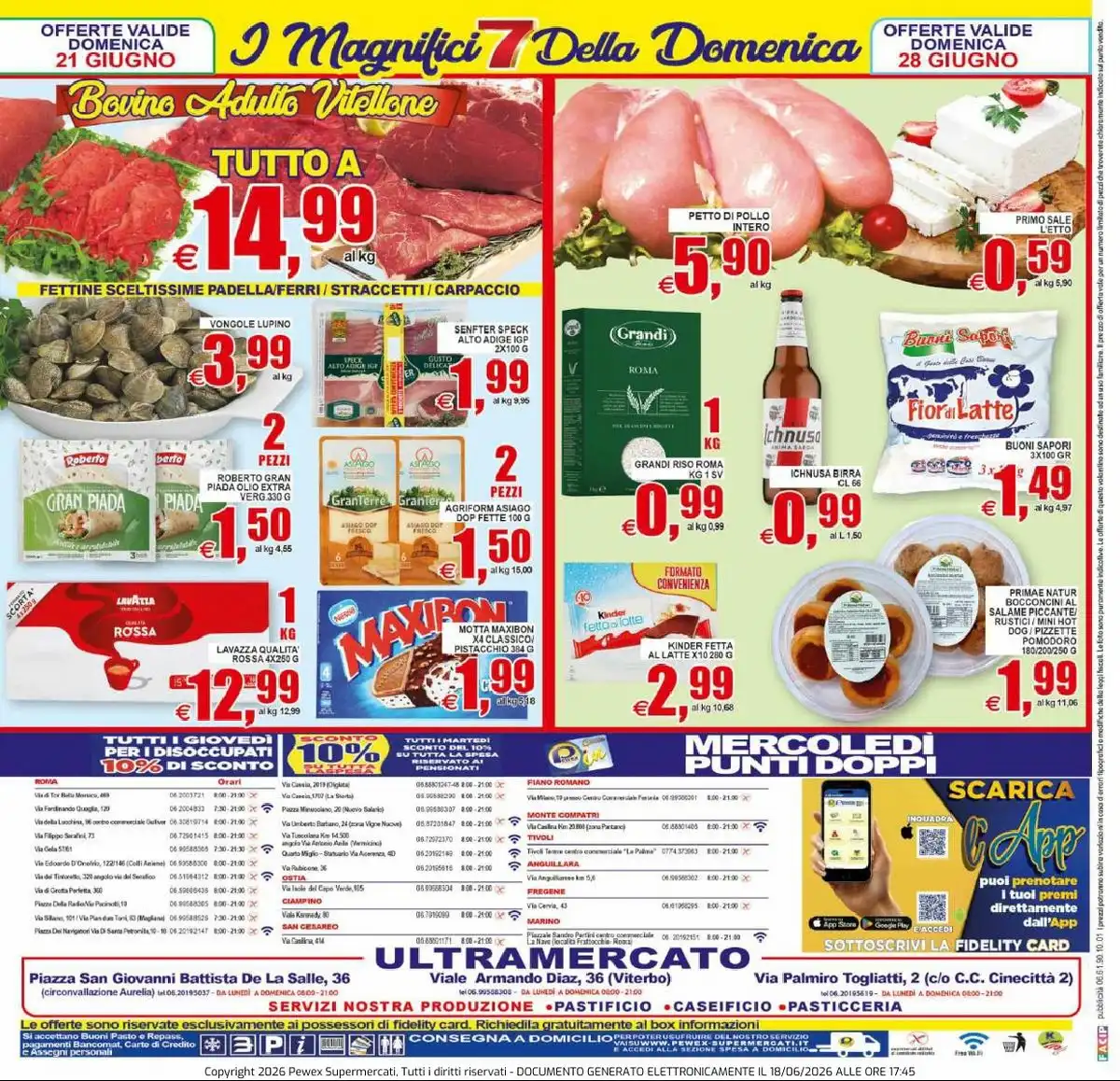 Dal 19 Giugno