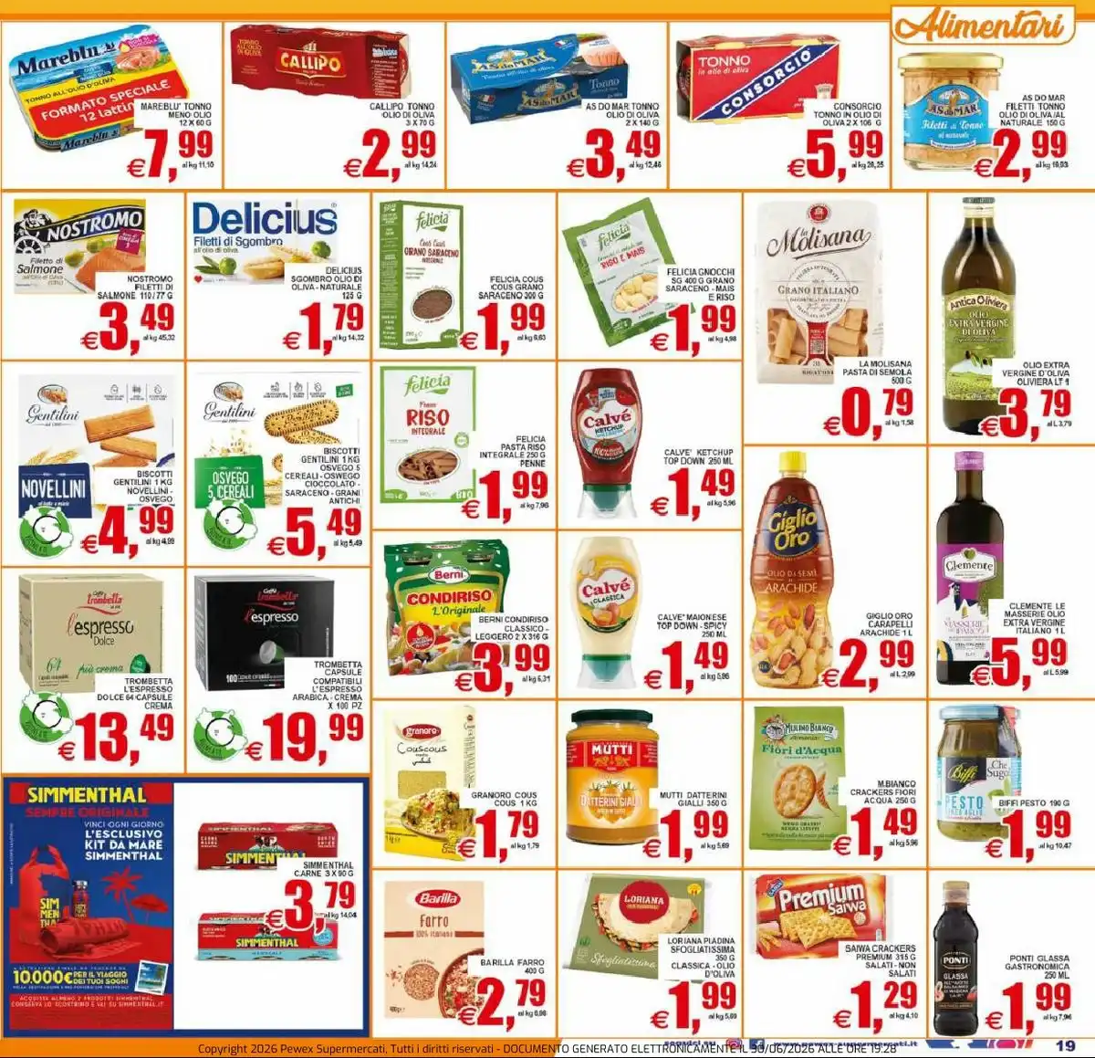 Volantino Pewex Dal 1 Luglio Al 9 Luglio 2026 Anteprima - Immagine 1 Dal 1 Luglio