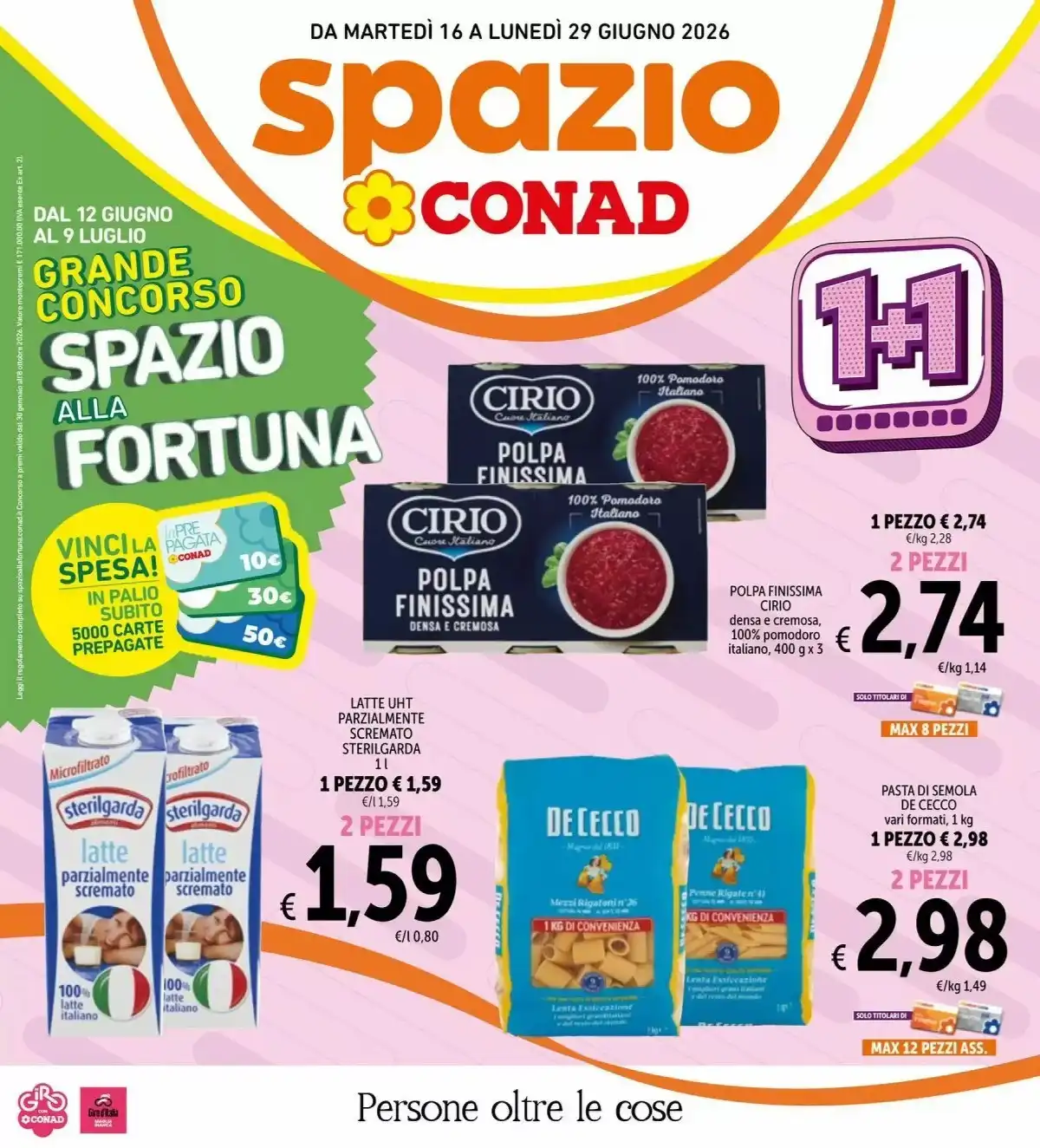 Volantino Conad Dal 17 Giugno Al 30 Giugno 2026 Anteprima - Immagine 1 Spazio Dal 16 Giugno