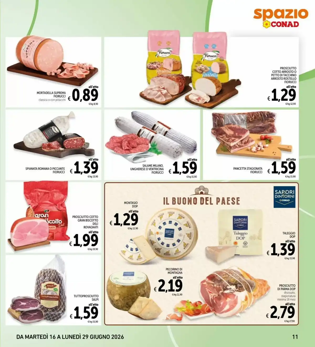 Volantino Conad Dal 17 Giugno Al 30 Giugno 2026 Anteprima - Immagine 1 Spazio Dal 16 Giugno