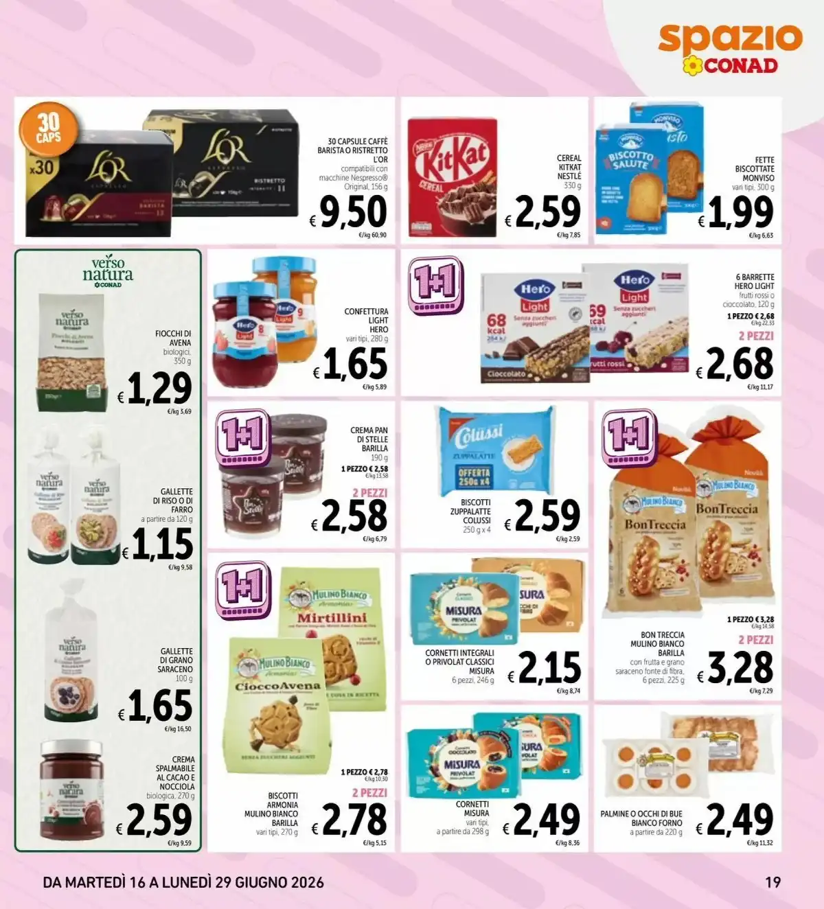 Volantino Conad Dal 17 Giugno Al 30 Giugno 2026 Anteprima - Immagine 1 Spazio Dal 16 Giugno