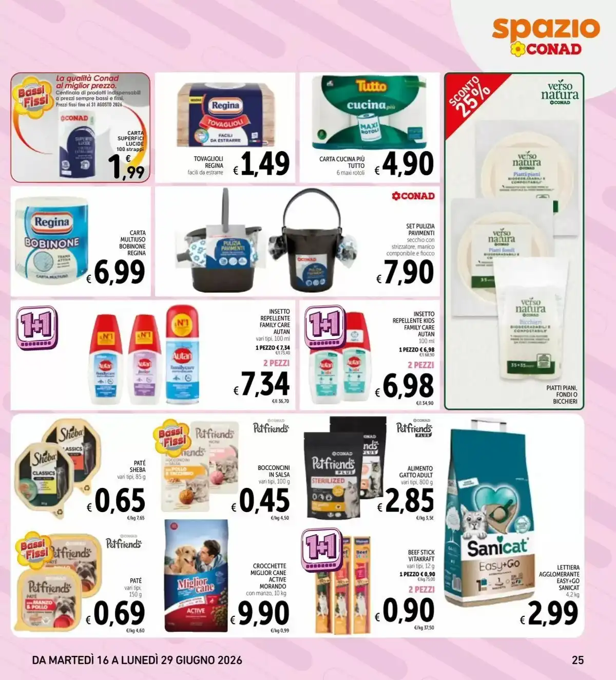 Volantino Conad Dal 17 Giugno Al 30 Giugno 2026 Anteprima - Immagine 1 Spazio Dal 16 Giugno