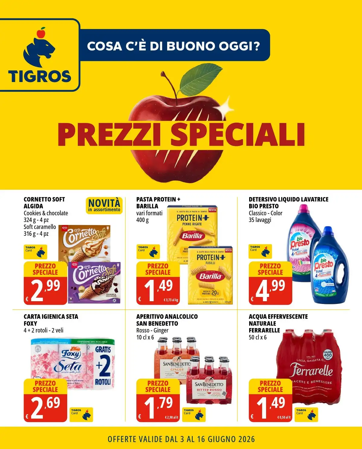 Dal 3 Giugno