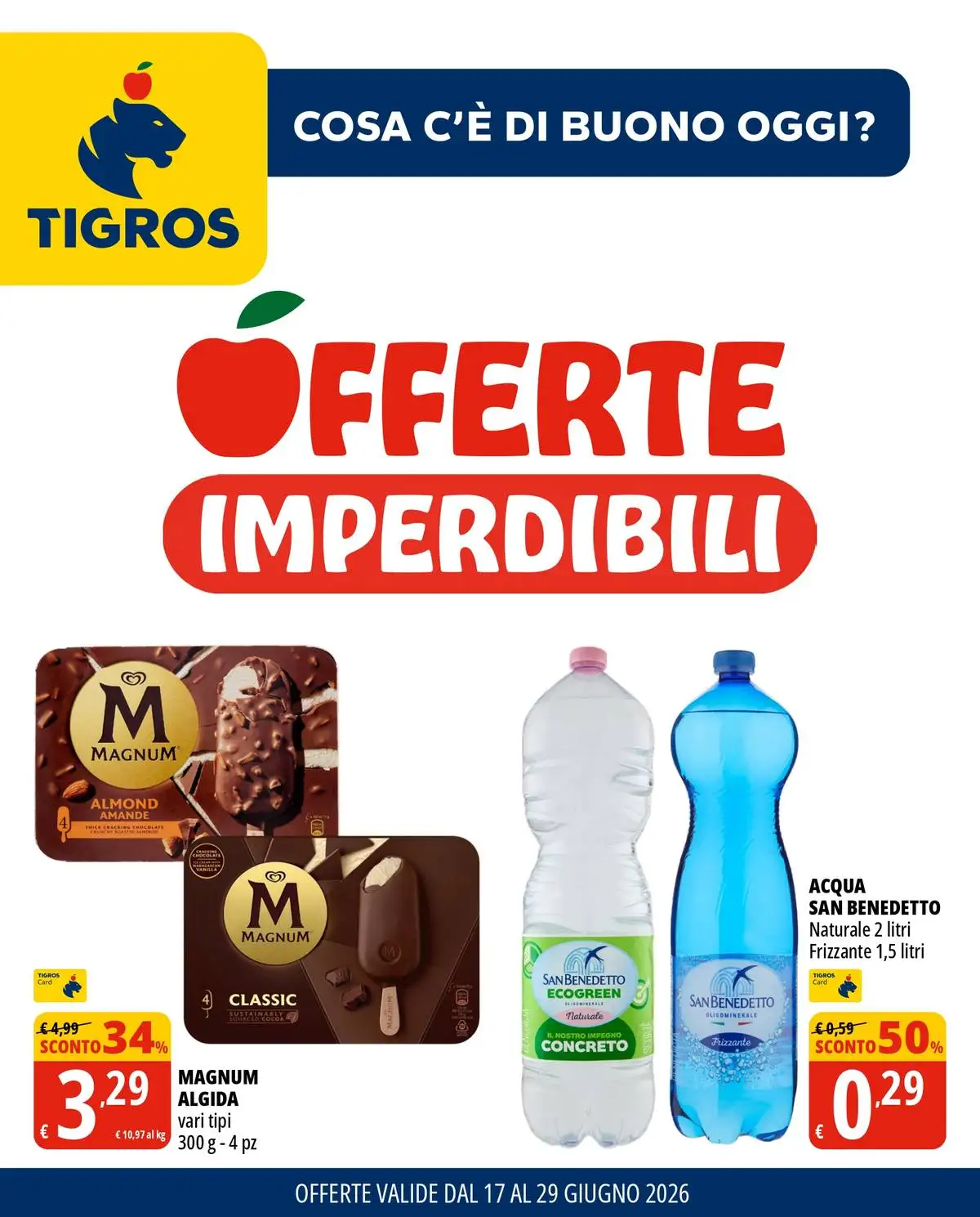Volantino Tigros Nuovo Dal 17 Giugno Al 29 Giugno 2026 Anteprima - Immagine 1 Dal 17 Giugno