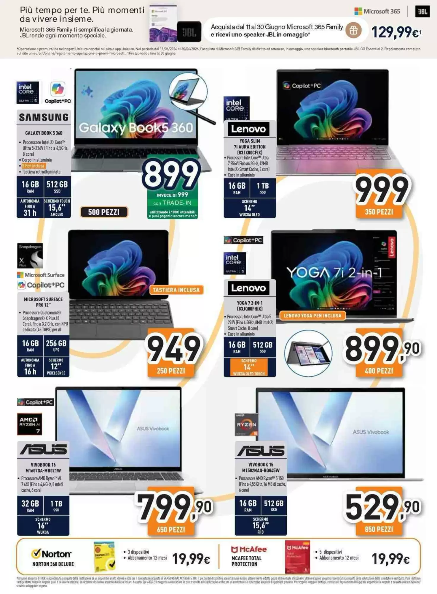 Volantino Unieuro Dal 18 Giugno Al 1 Luglio 2026 Anteprima - Immagine 2 Black Friday Dal 18 Giugno