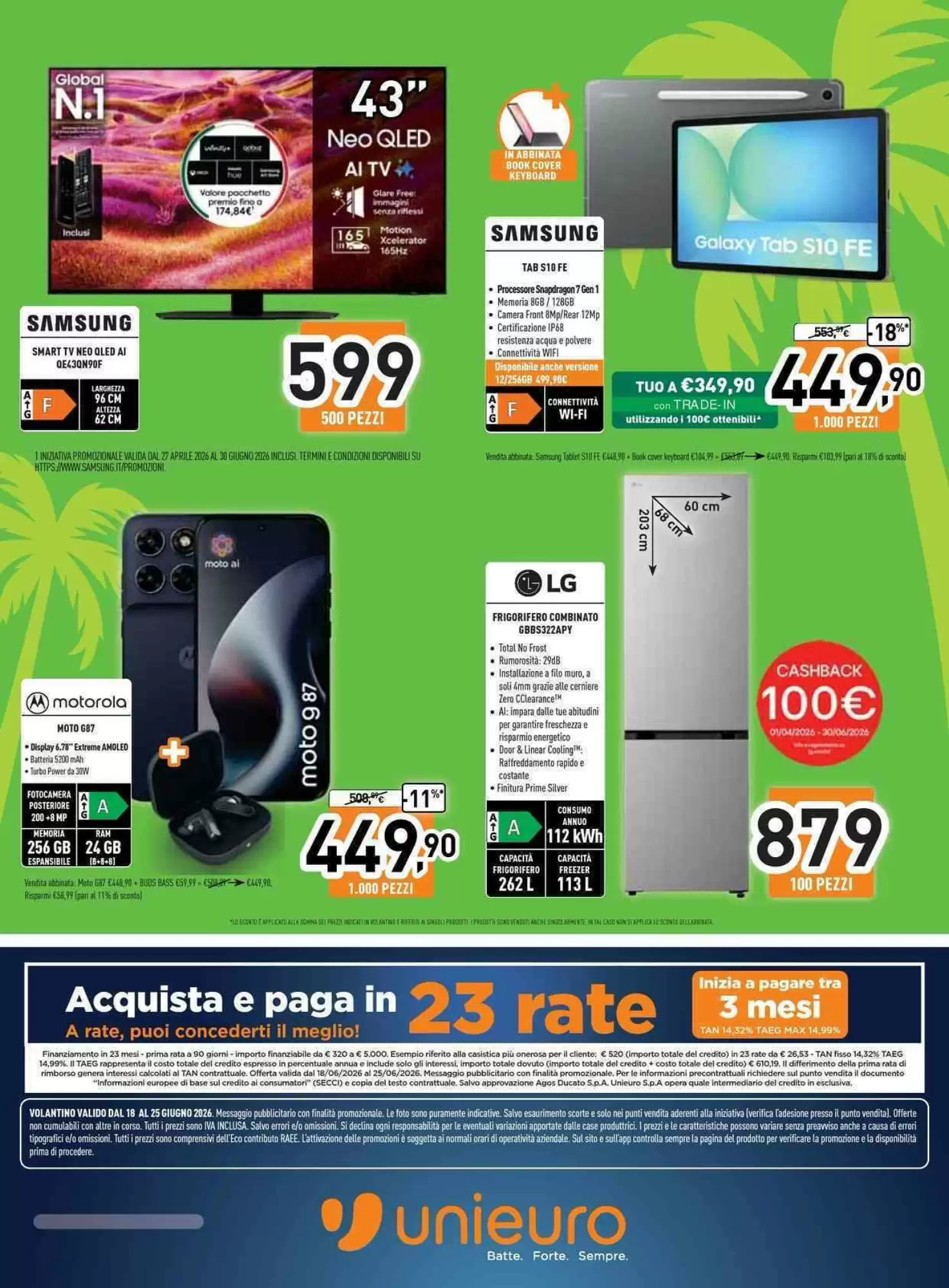 Volantino Unieuro Dal 18 Giugno Al 1 Luglio 2026 Anteprima - Immagine 3 Black Friday Dal 18 Giugno