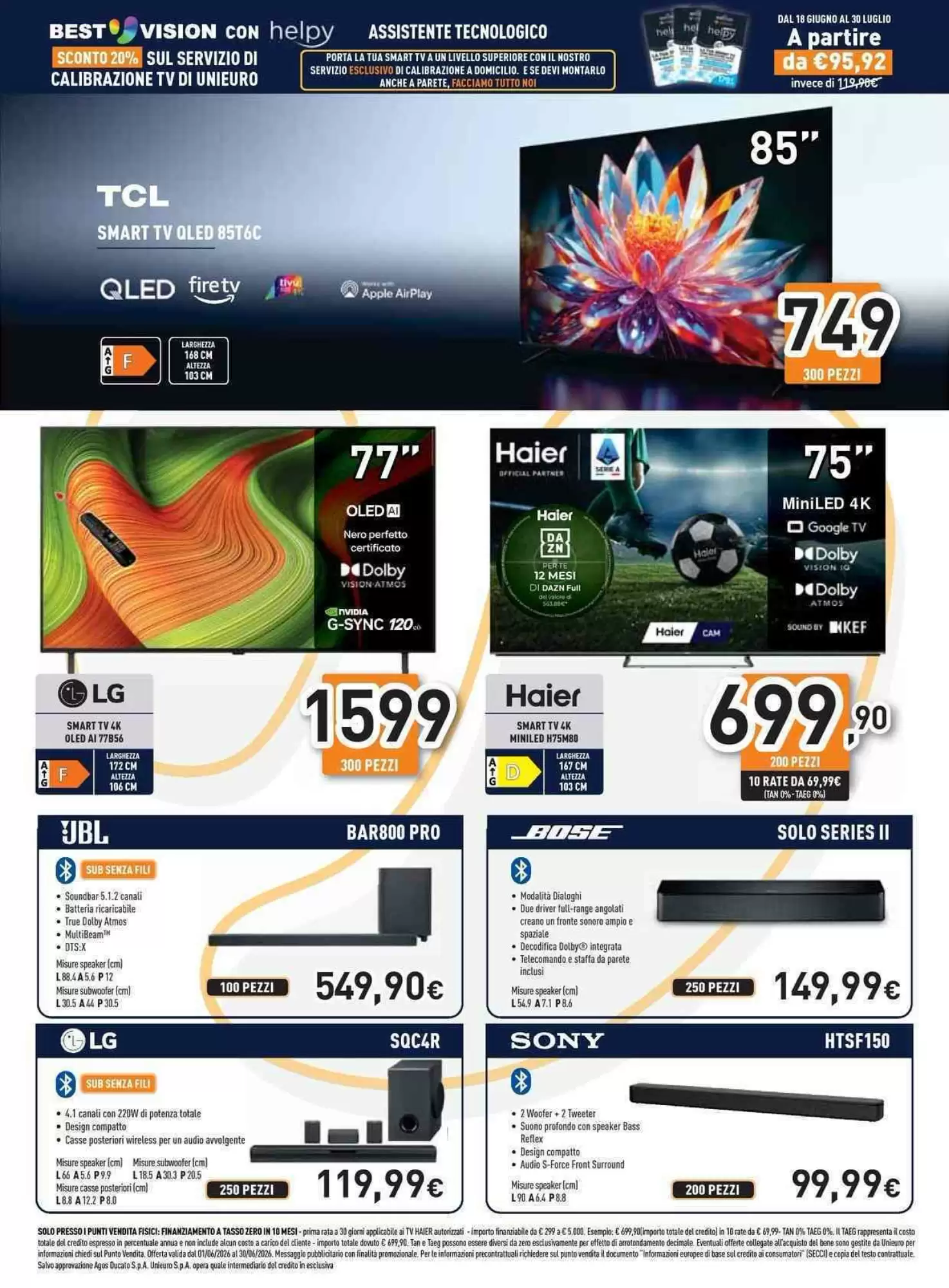 Black Friday Dal 18 Giugno