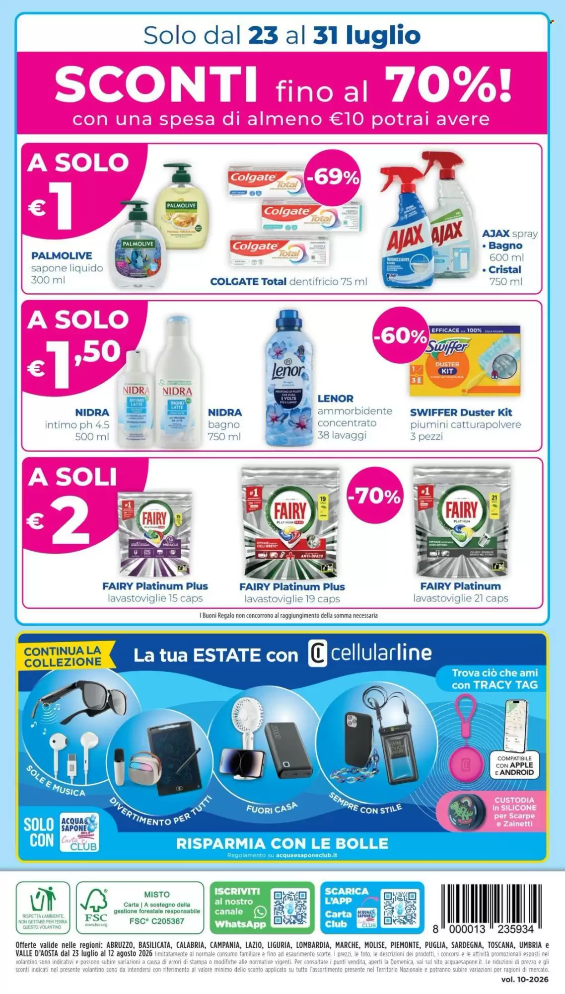 Volantino Acqua &Amp; Sapone Black Friday 2026 - Immagine 1 Volantino Acqua &Amp; Sapone Black Friday 2026 - Pagina