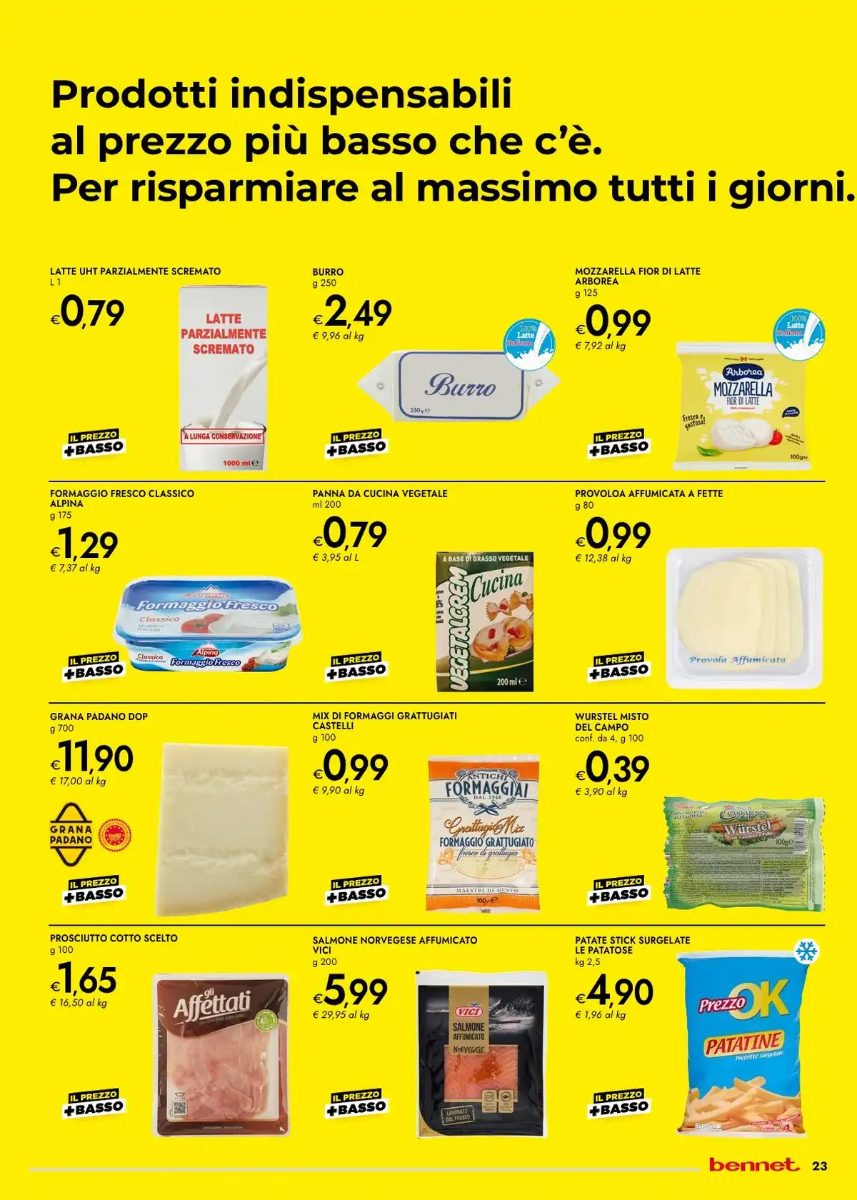 Volantino Bennet Dal 6 Agosto Al 19 Agosto 2026 Anteprima - Immagine 1 Dal 6 Agosto