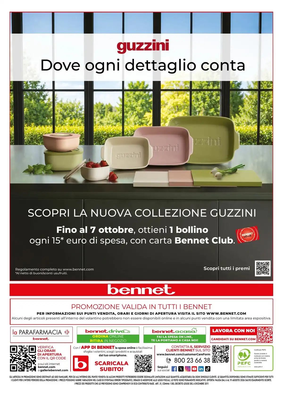 Volantino Bennet Dal 6 Agosto Al 19 Agosto 2026 Anteprima - Immagine 2 Dal 6 Agosto