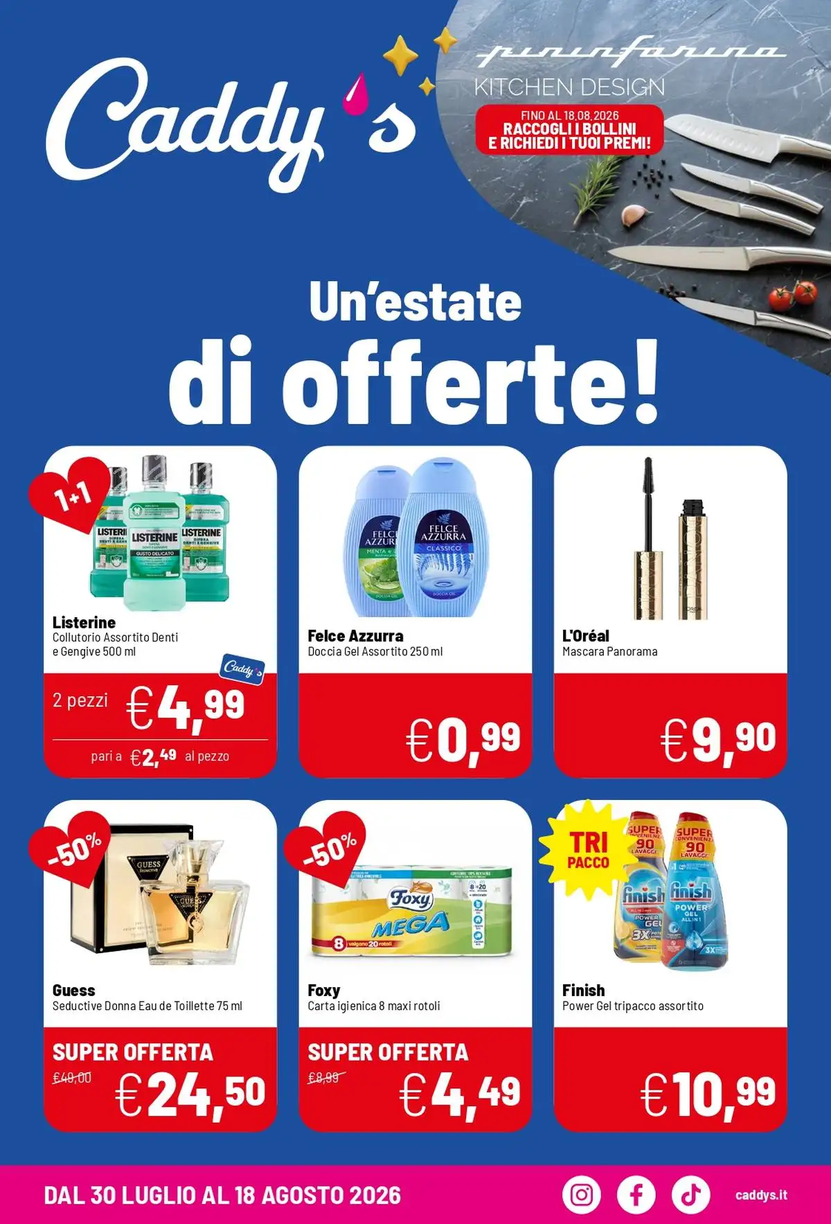 Volantino Caddy'S Dal 30 Luglio Al 18 Agosto 2026 Anteprima - Immagine 1 Dal 30 Luglio