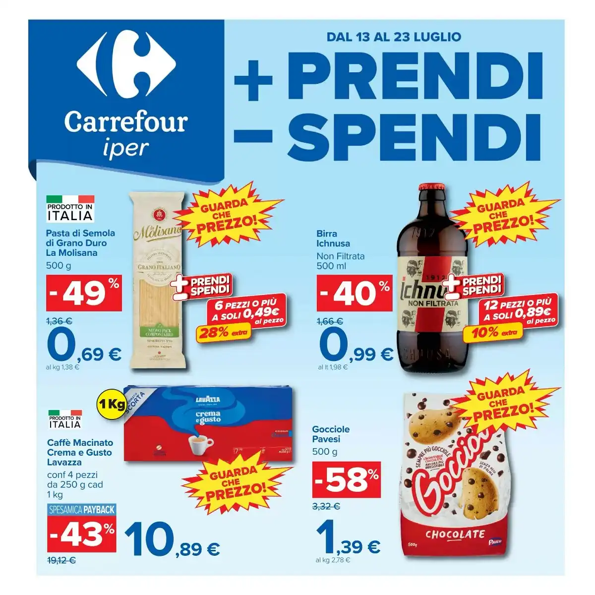 Volantino Carrefour Dal 13 Luglio Al 23 Luglio 2026 Anteprima - Immagine 1 Dal 13 Luglio