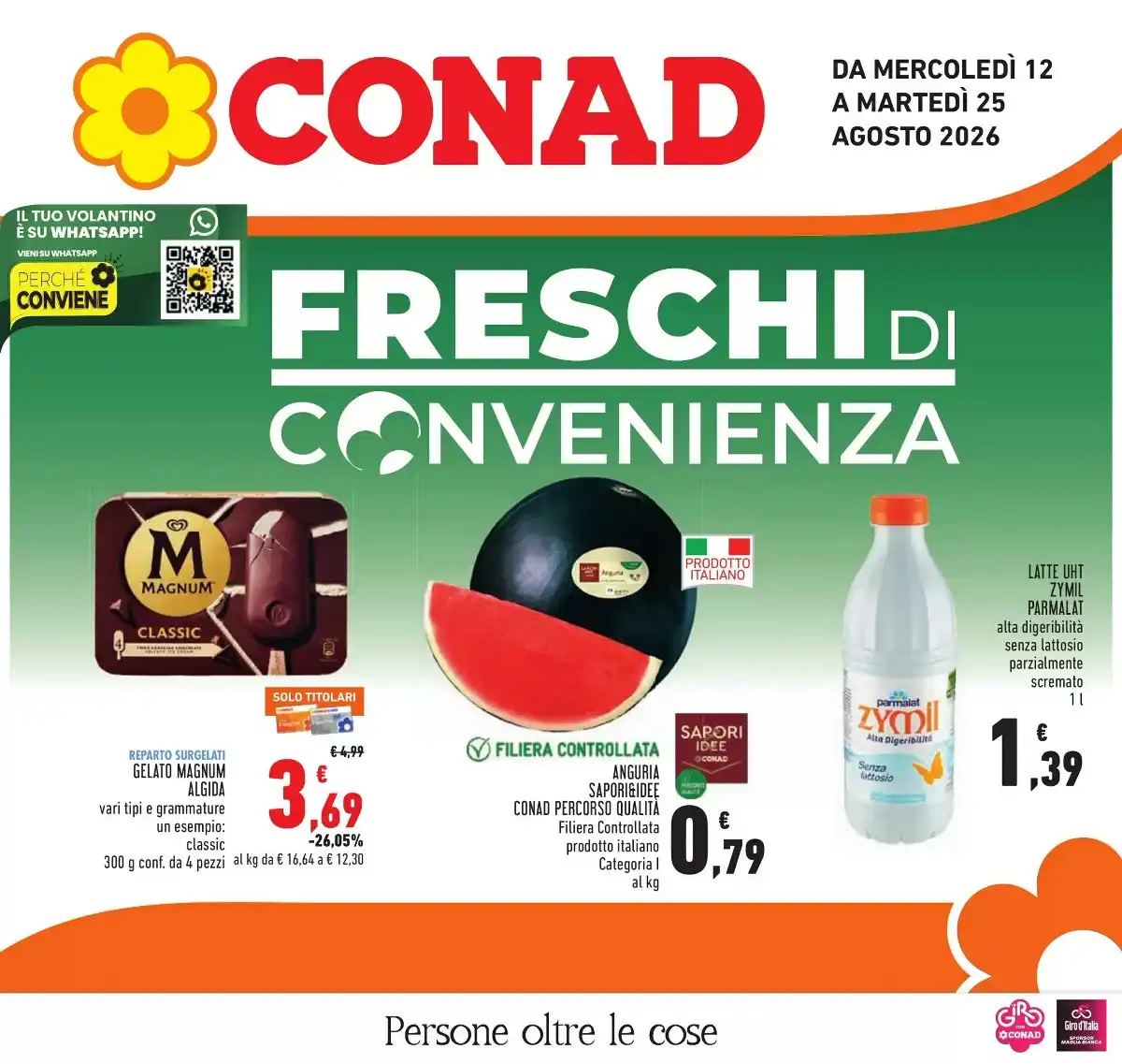 Volantino Conad Dal 12 Agosto Al 26 Agosto 2026 Anteprima - Immagine 1 Dal 12 Agosto