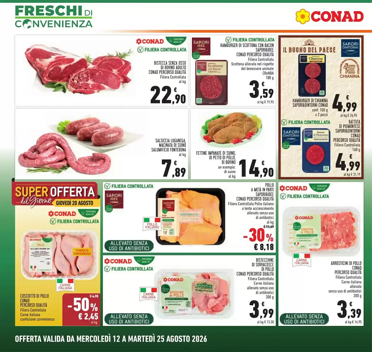 Volantino Conad Dal 12 Agosto Al 26 Agosto 2026 Anteprima - Immagine 2 Dal 12 Agosto