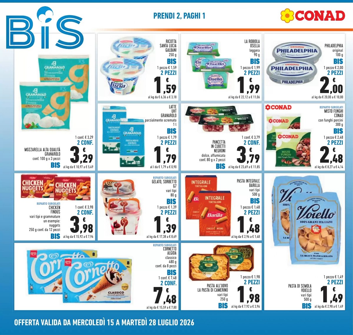 Volantino Conad Dal 15 Luglio Al 28 Luglio 2026 Anteprima - Immagine 2 Dal 15 Luglio