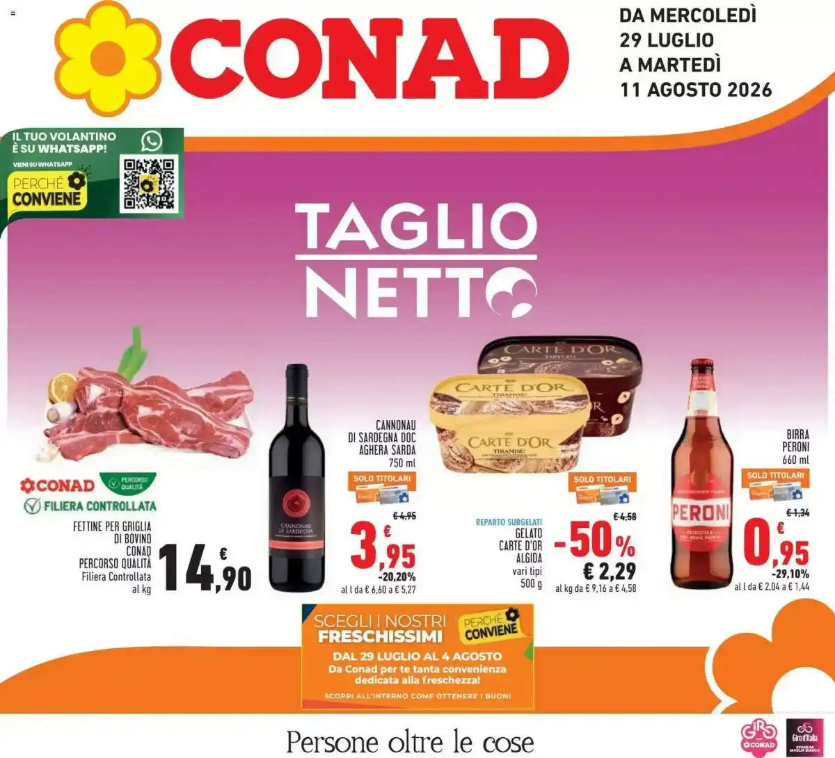 Volantino Conad Dal 29 Luglio Al 11 Agosto 2026 Anteprima - Immagine 1 Dal 29 Luglio