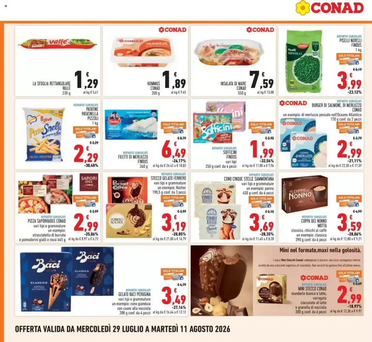 Dal 29 Luglio