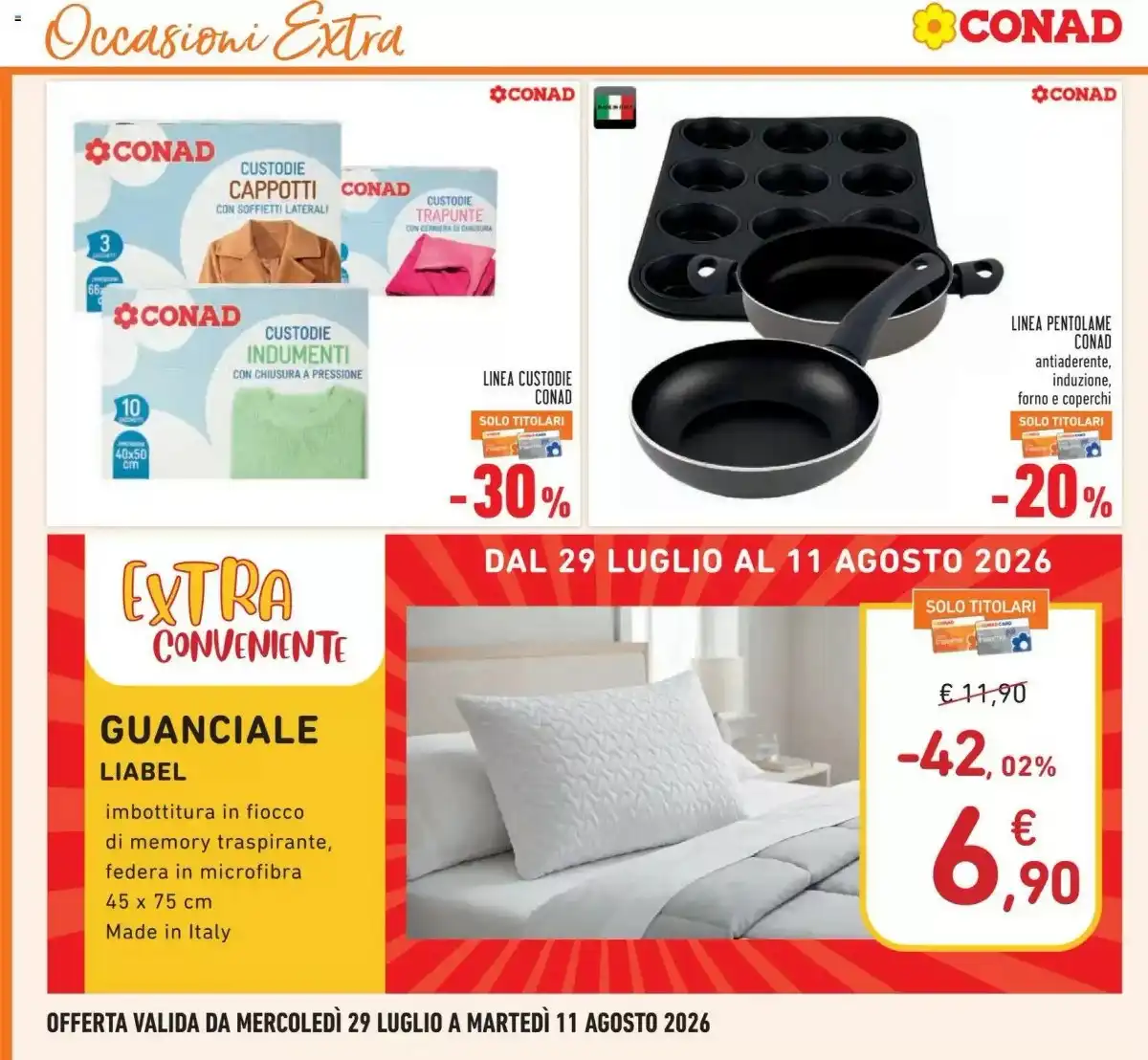 Volantino Conad Dal 29 Luglio Al 11 Agosto 2026 Anteprima - Immagine 2 Dal 29 Luglio