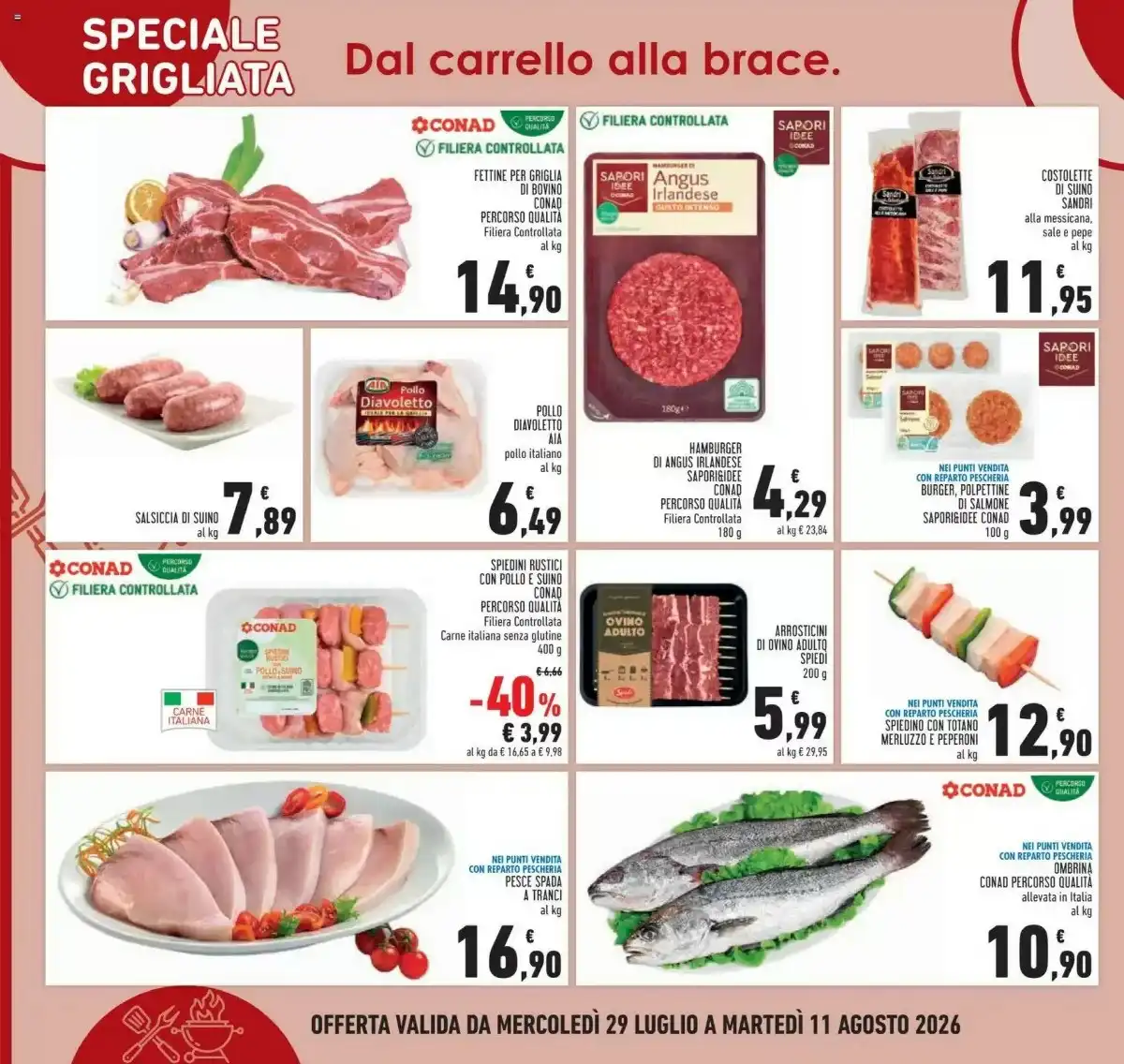 Dal 29 Luglio