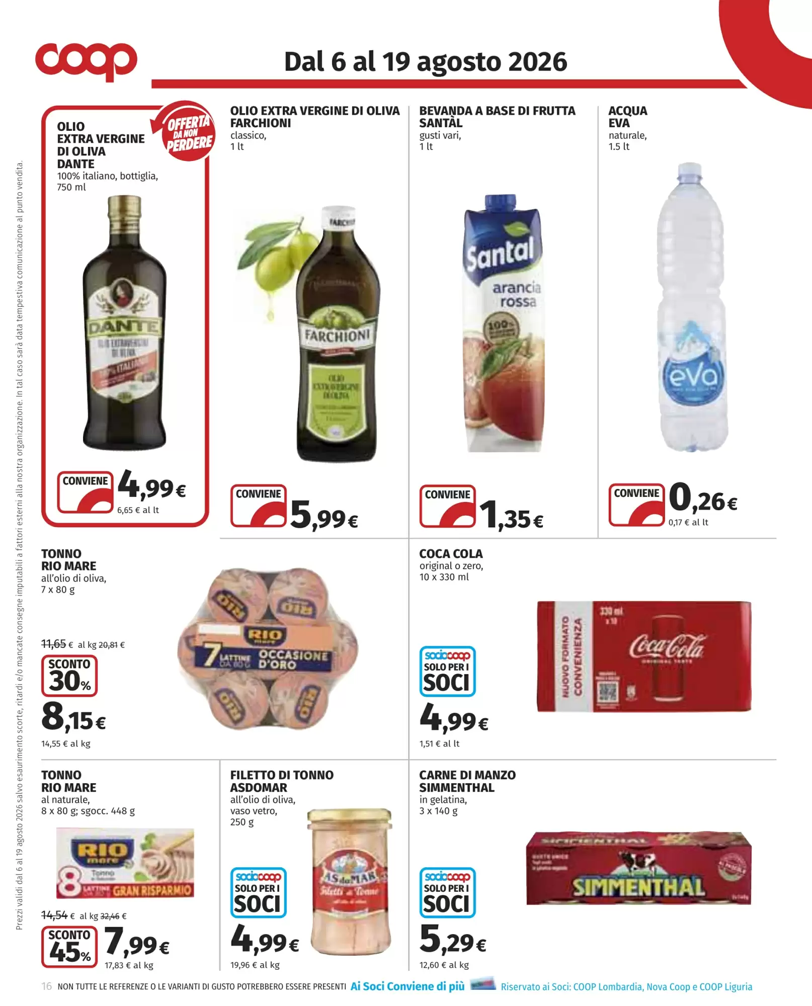 Volantino Coop Dal 6 Agosto Al 19 Agosto 2026 Anteprima - Immagine 2 Dal 6 Agosto