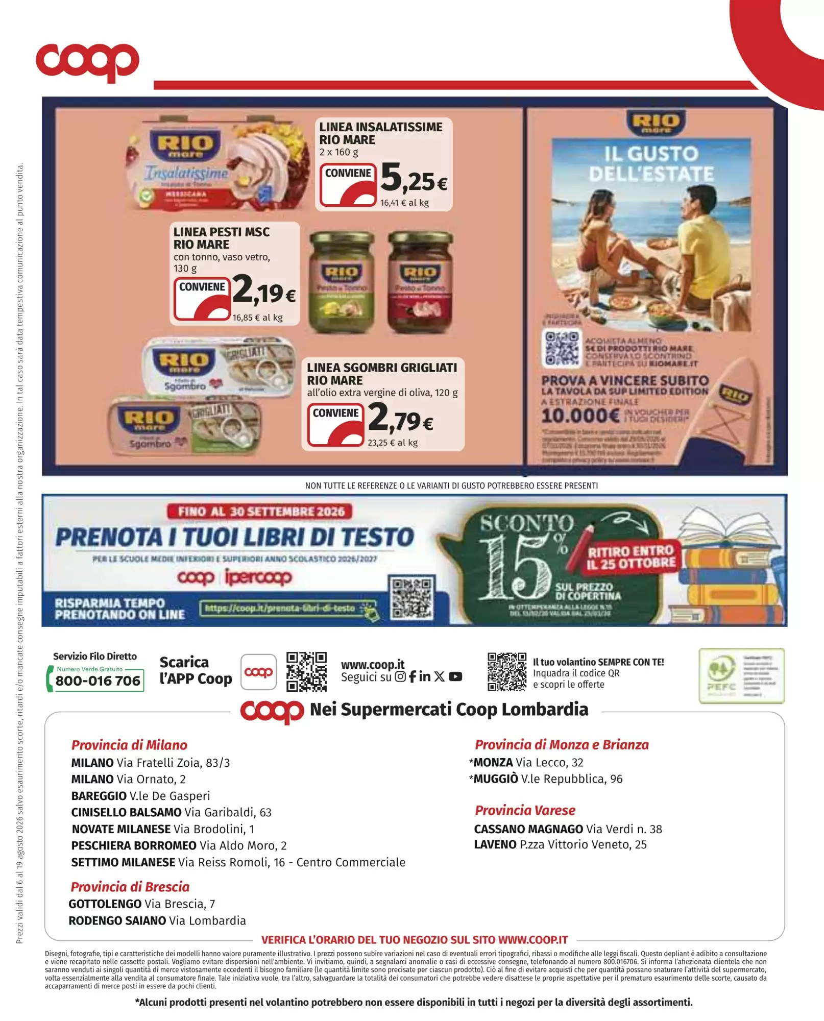 Volantino Coop Dal 6 Agosto Al 19 Agosto 2026 Anteprima - Immagine 2 Dal 6 Agosto
