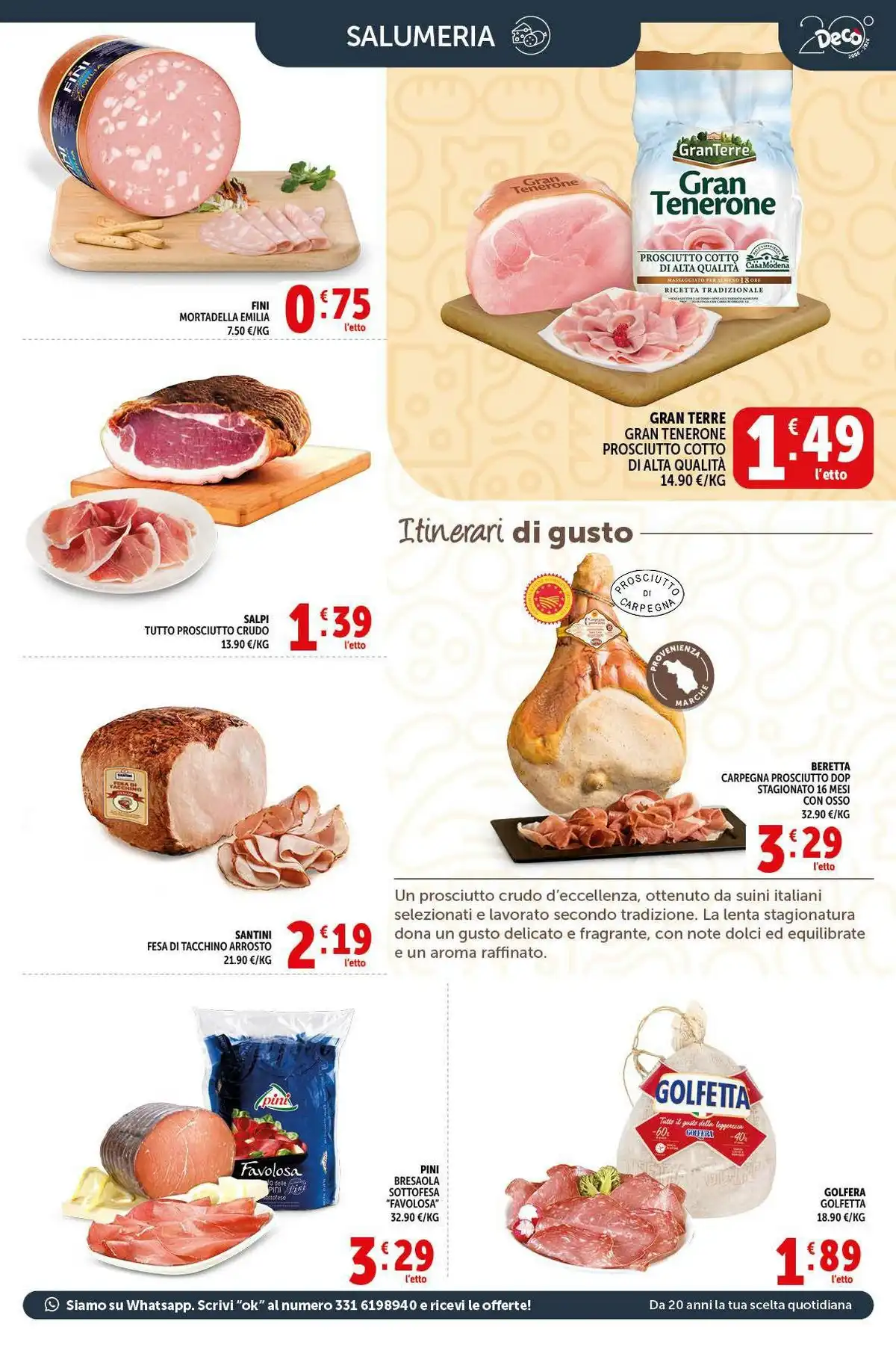 Volantino Decò Market Dal 10 Luglio Al 20 Luglio 2026 Anteprima - Immagine 1 Dal 10 Luglio