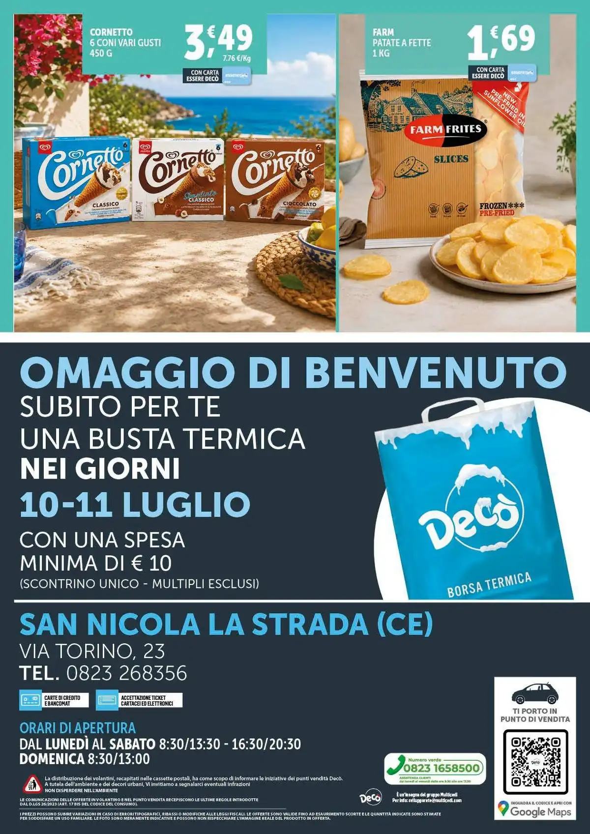 Volantino Decò Market Dal 10 Luglio Al 20 Luglio 2026 Anteprima - Immagine 2 Superfreddo Dal 10 Luglio