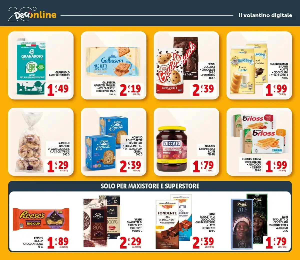 Volantino Deco Supermercati Natale - Pagina