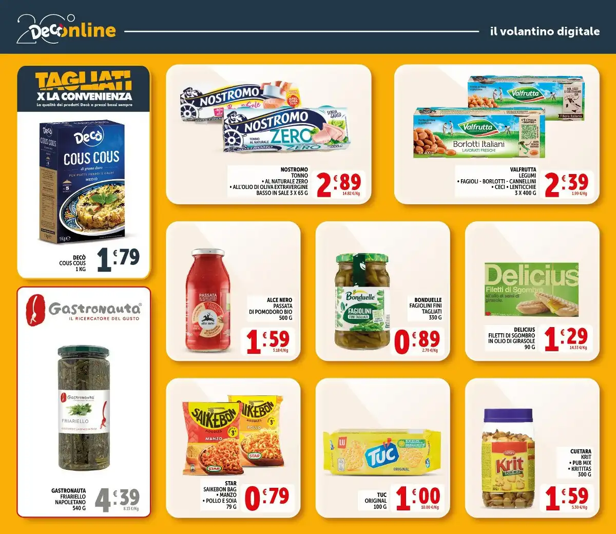 Volantino Deco Supermercati Natale - Pagina