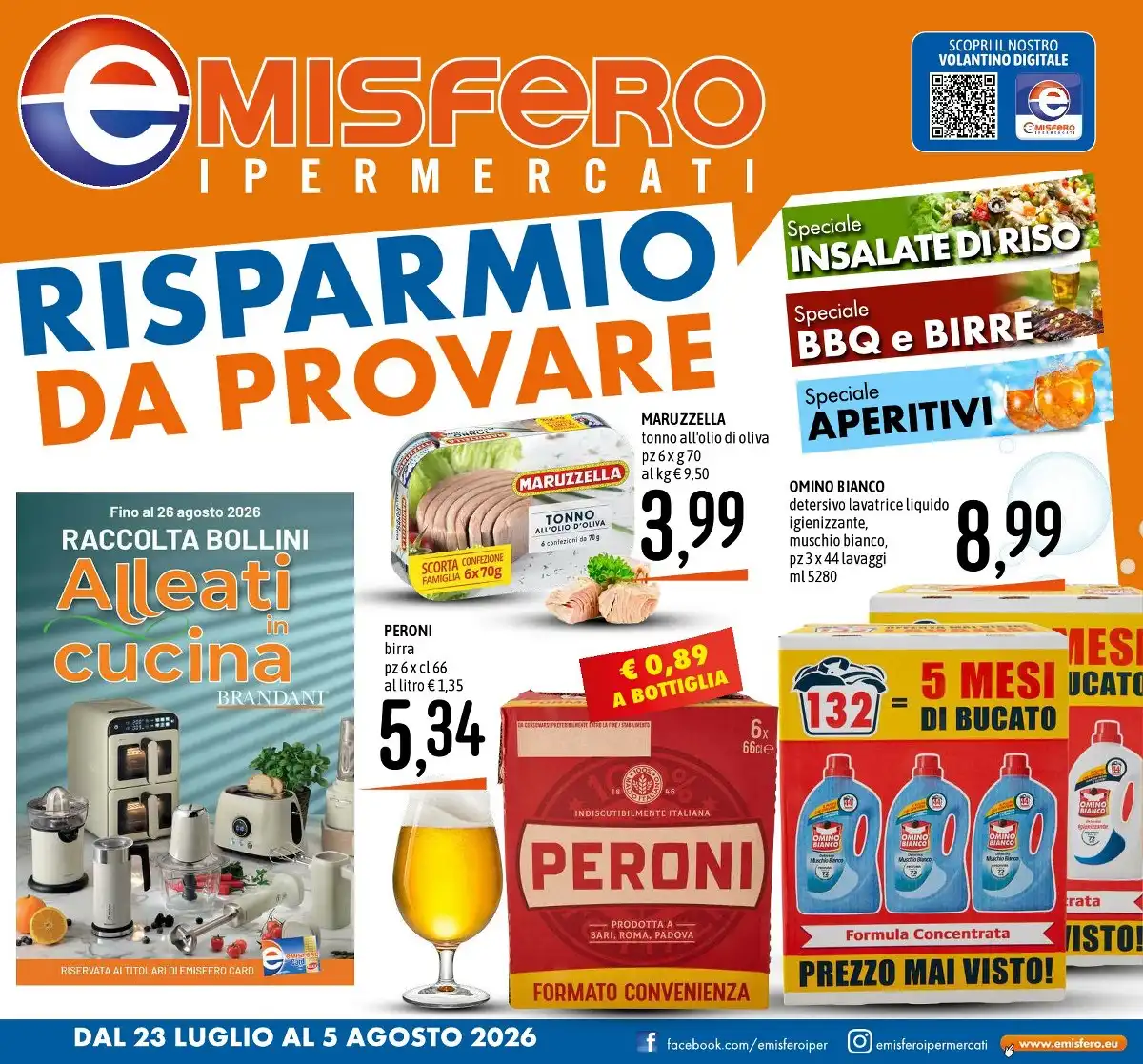 Volantino Emisfero Dal 23 Luglio Al 5 Agosto 2026 Anteprima - Immagine 1 Dal 23 Luglio