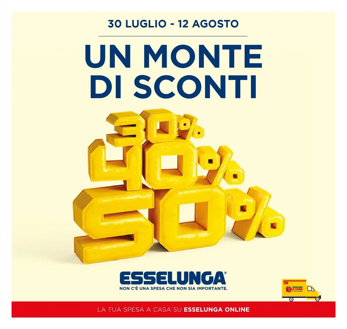 Volantino Esselunga Nuovo Dal 30 Luglio Al 12 Agosto 2026 Anteprima - Immagine 1 Dal 30 Luglio