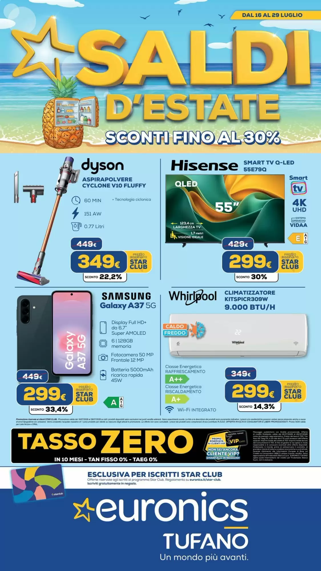 Volantino Euronics Natale 2026 - Immagine 1 Volantino Euronics Natale 2026 - Pagina