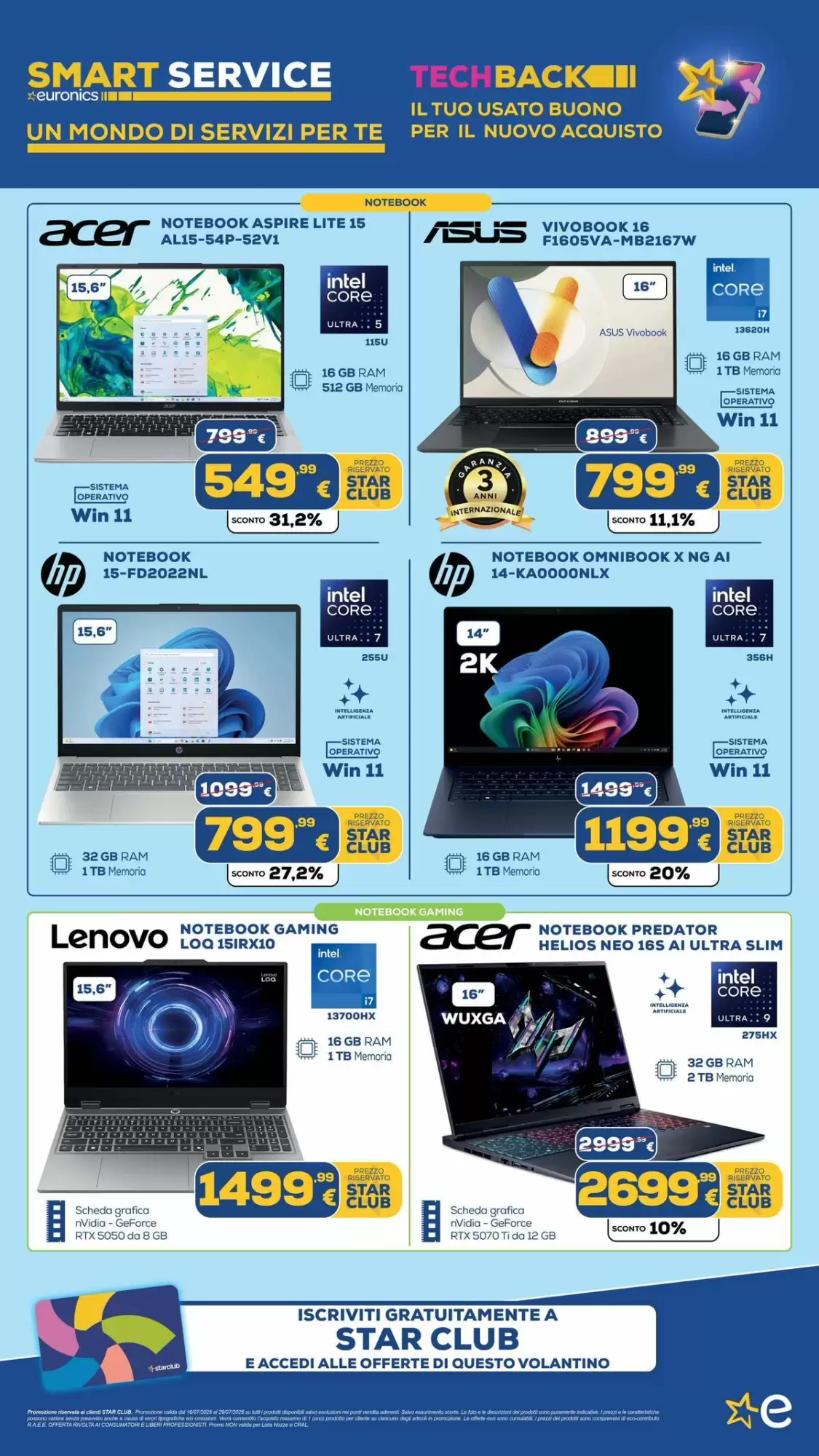 Volantino Euronics Natale 2026 - Immagine 3 Volantino Euronics Natale 2026 - Pagina